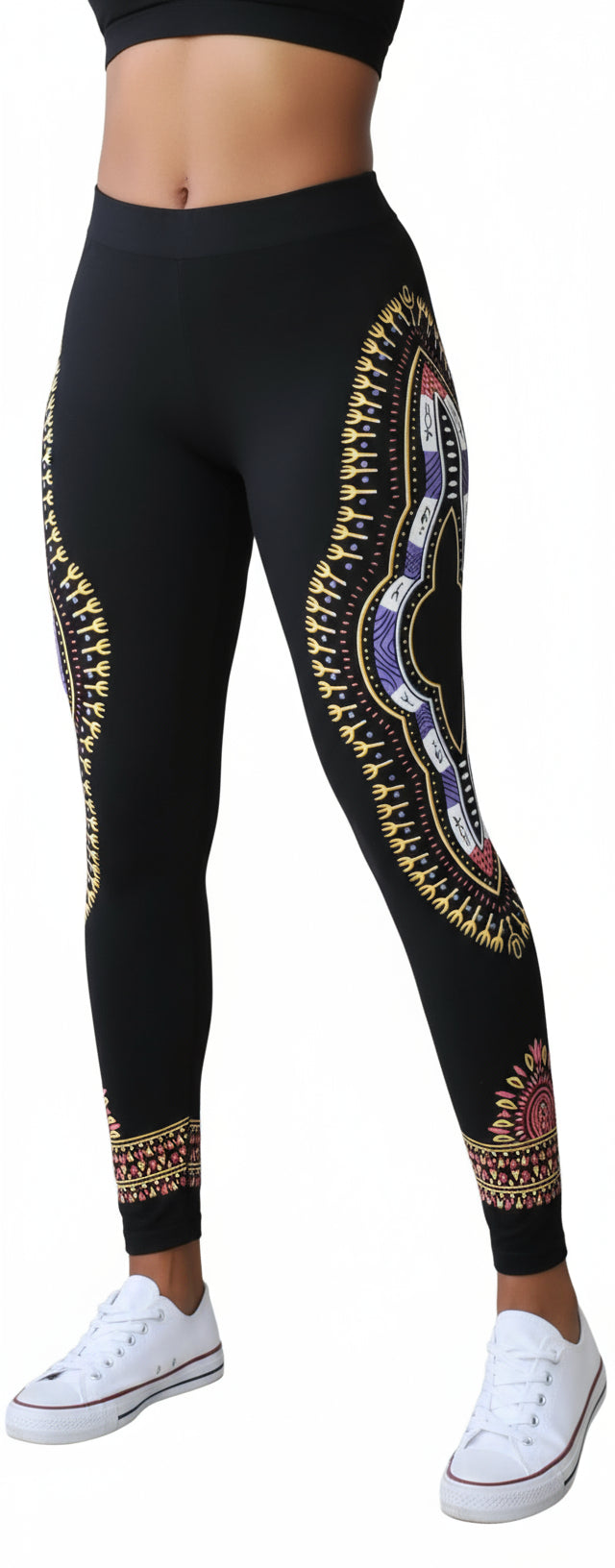 Long Legging /African Dashiki Print