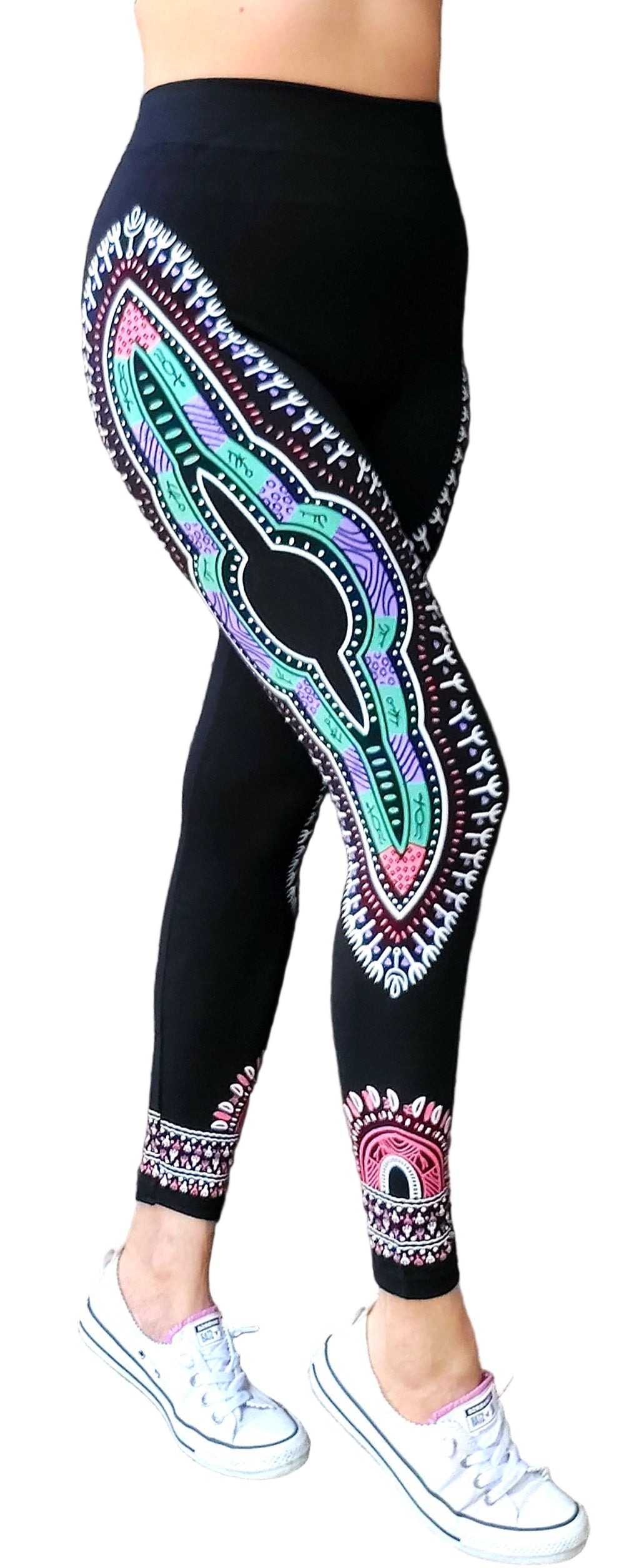 Long Legging /African Dashiki Print