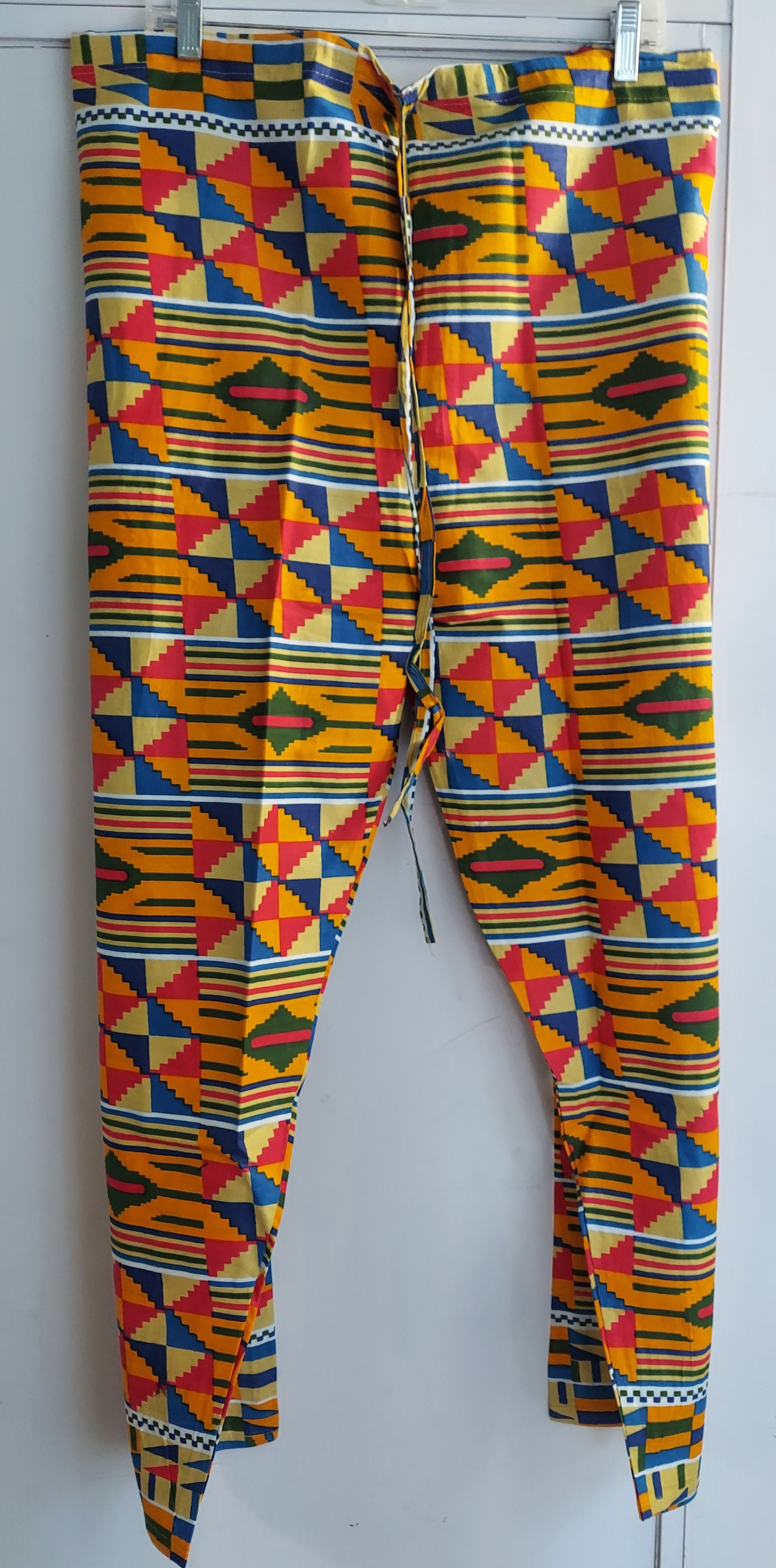 Men 3Pcs Pant Set /Traditional Kente Print-EMB02