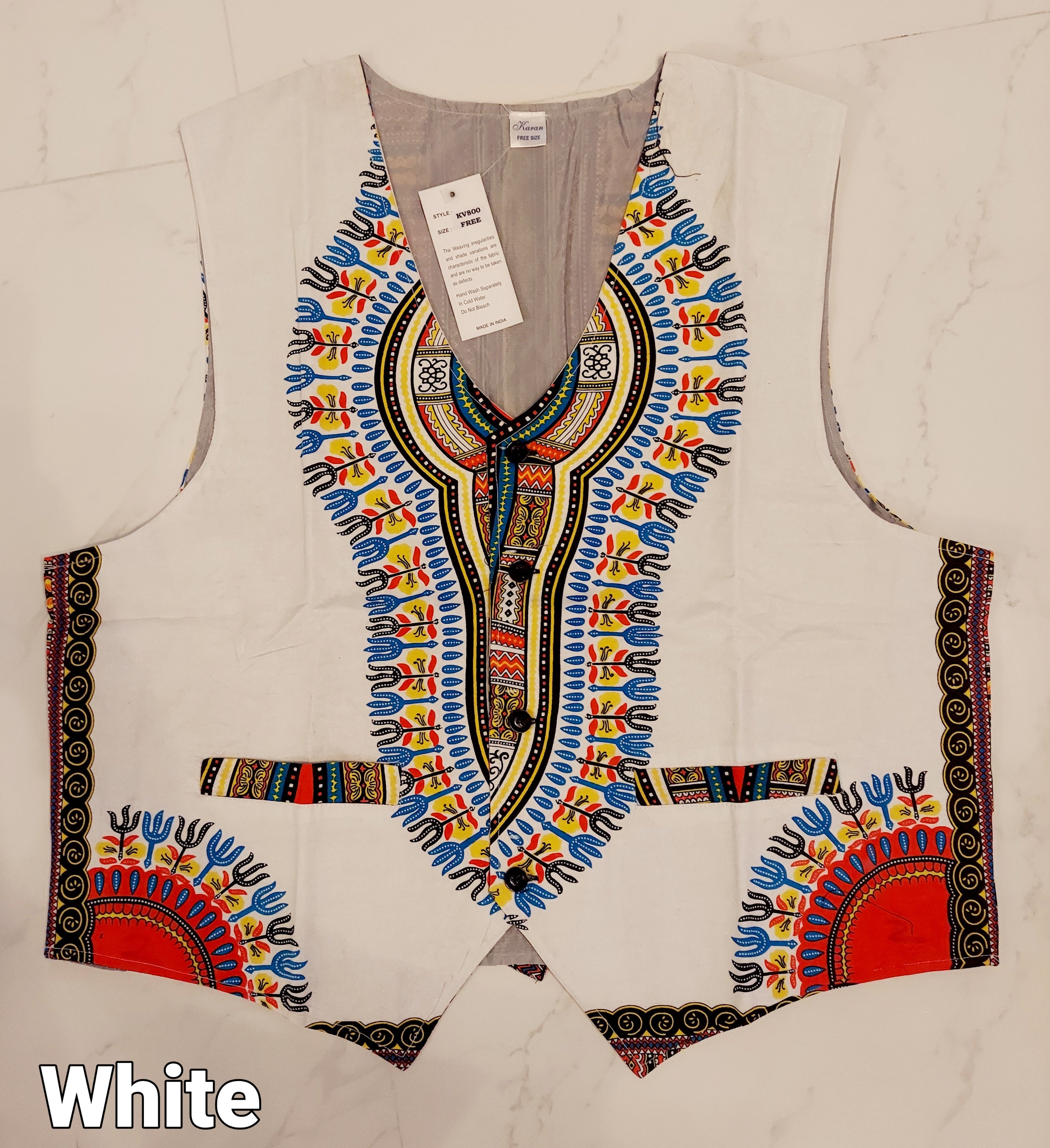 Dashiki Vest / Unisex