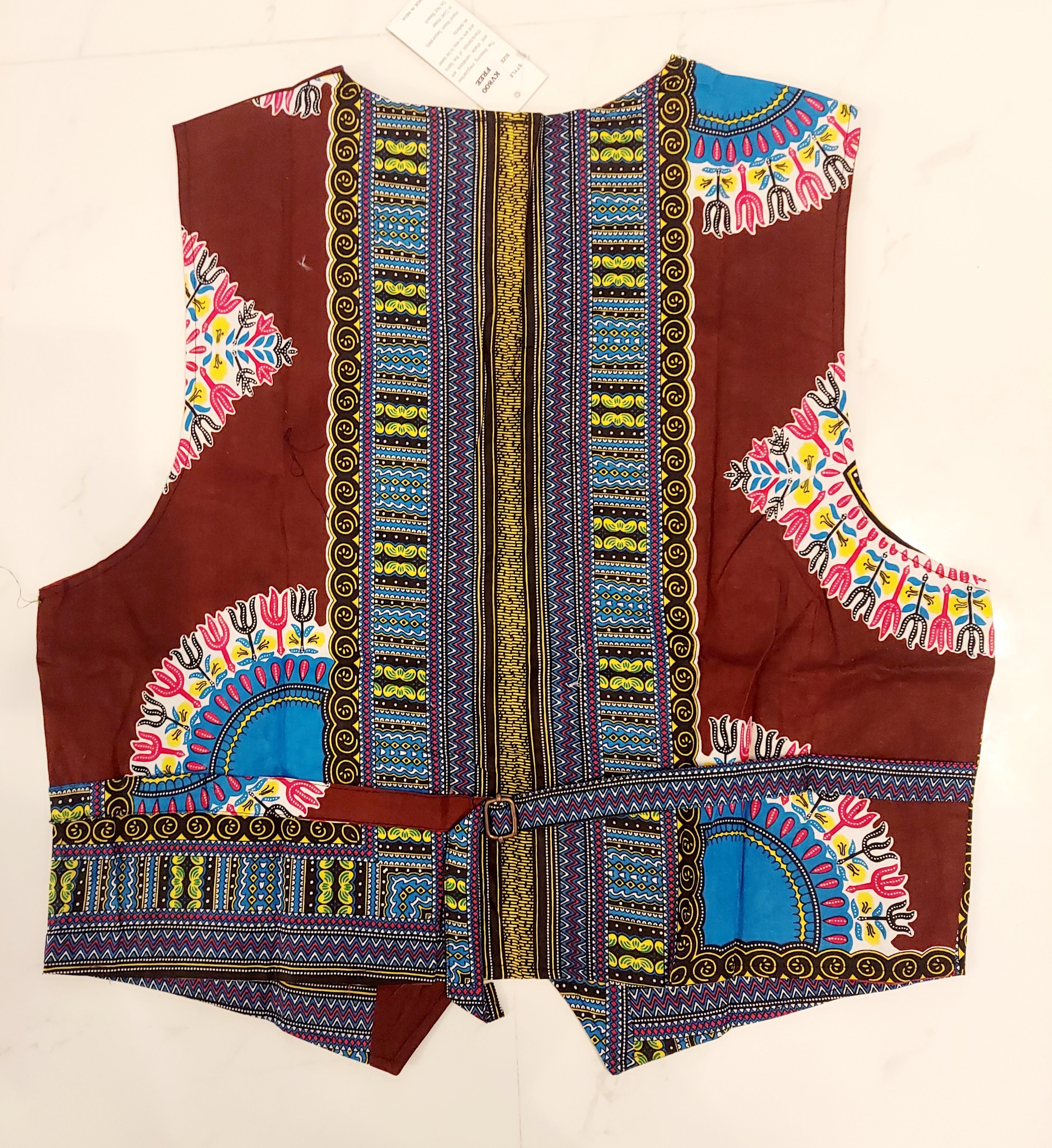 Dashiki Vest / Unisex KV800