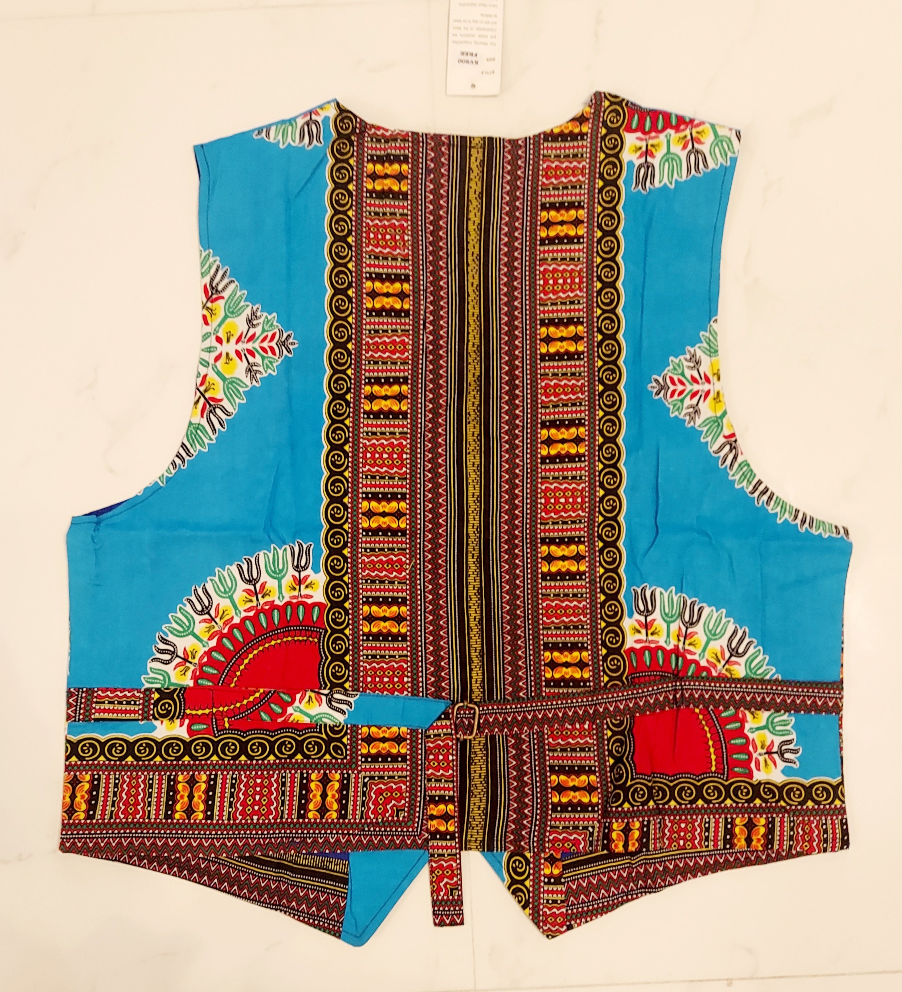 Dashiki Vest / Unisex KV800