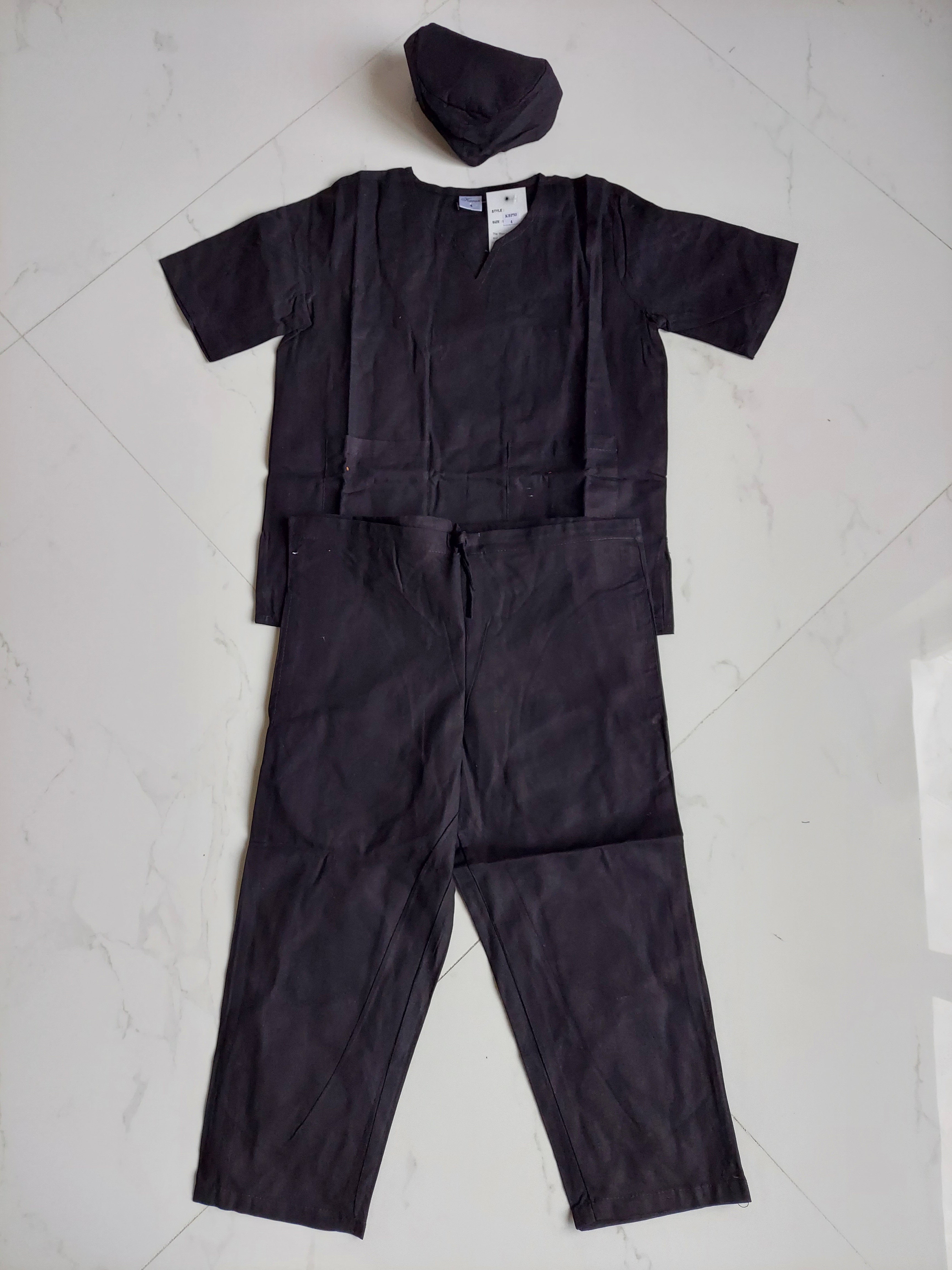 Boys / Kids 3 Pcs Solid Pant Set