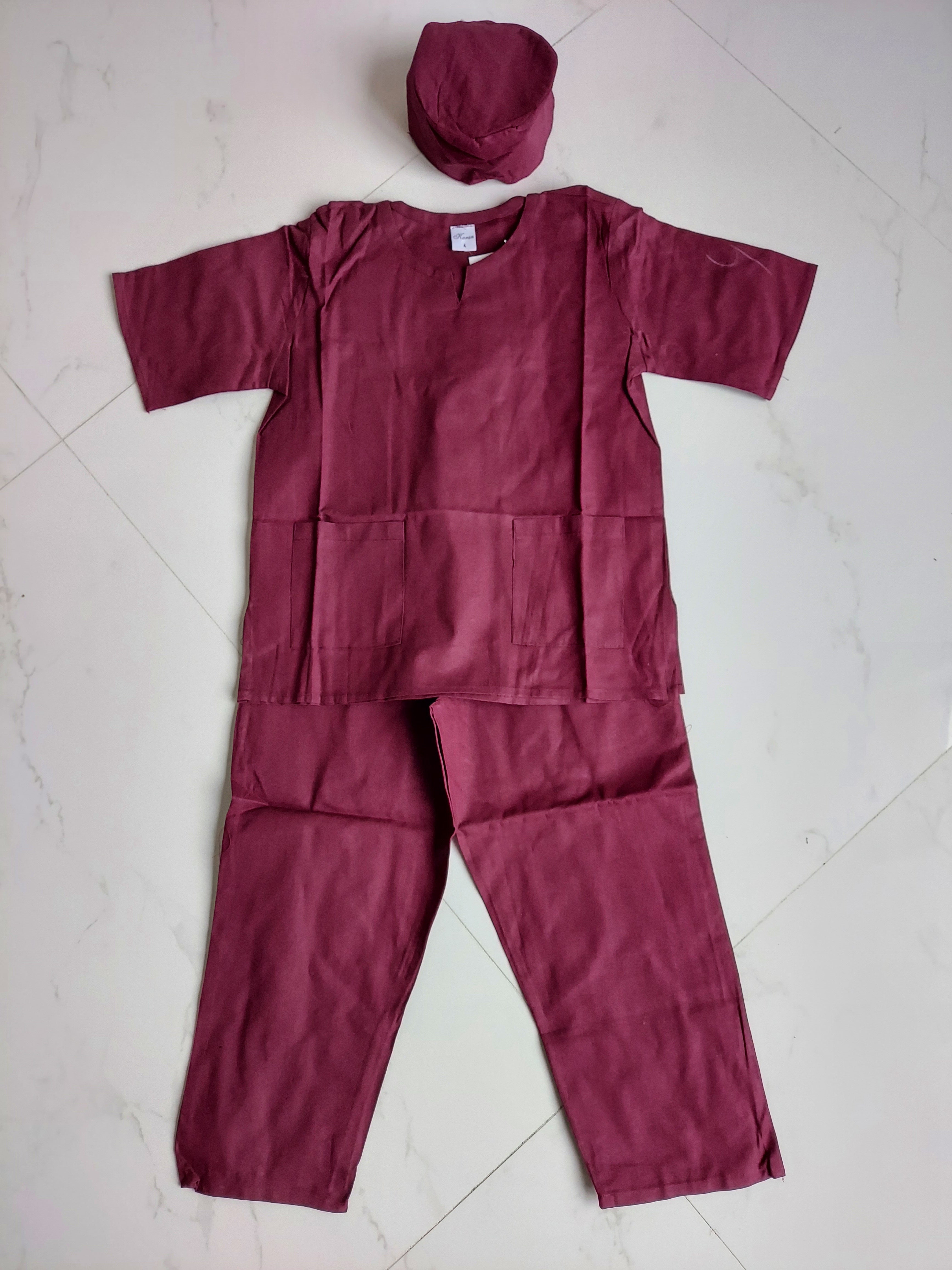 Boys / Kids 3 Pcs Solid Pant Set