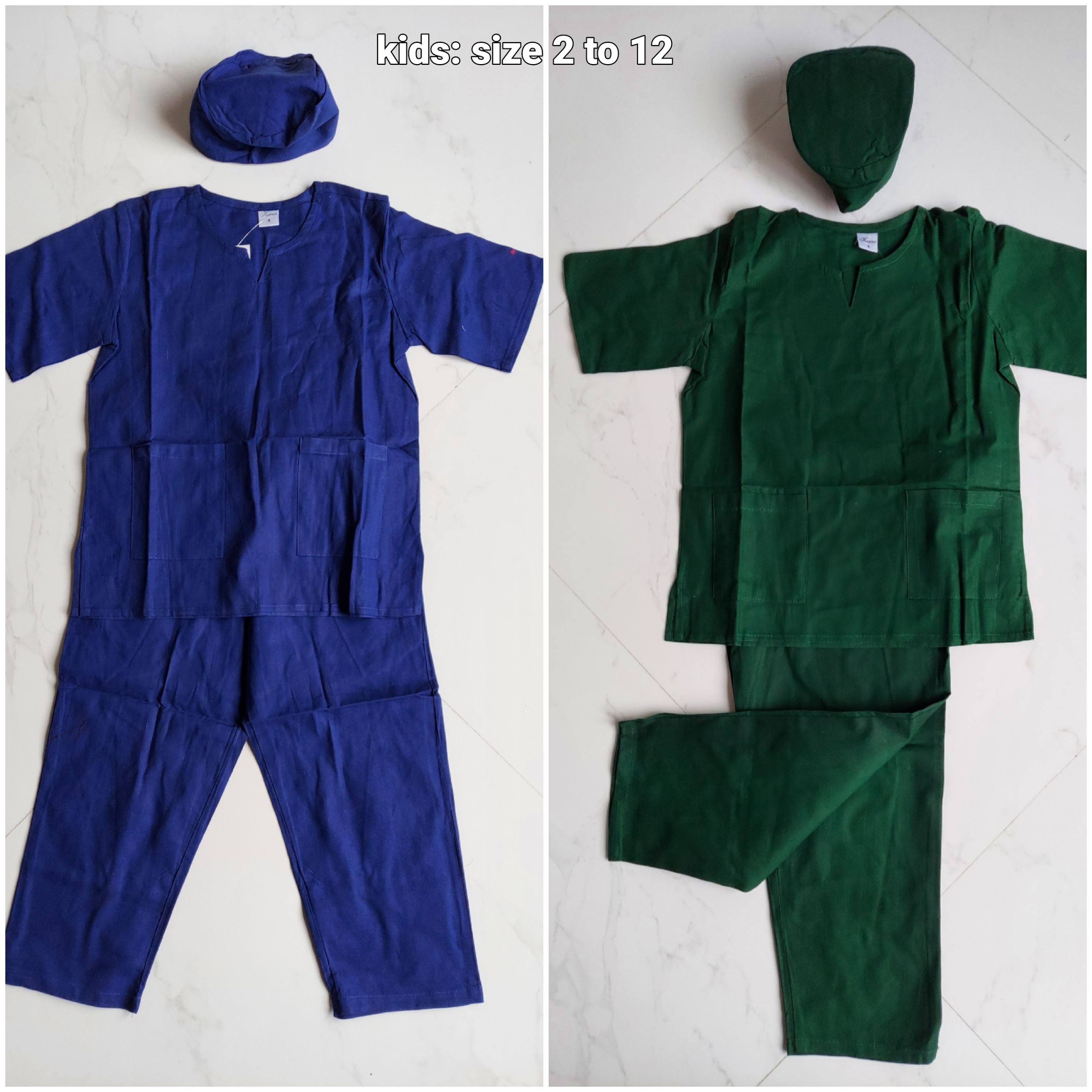 Boys / Kids 3 Pcs Solid Pant Set