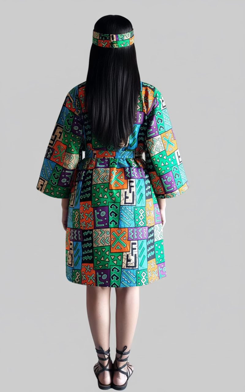 Kimono Shorts Set / Shorts & Kimono 012 D