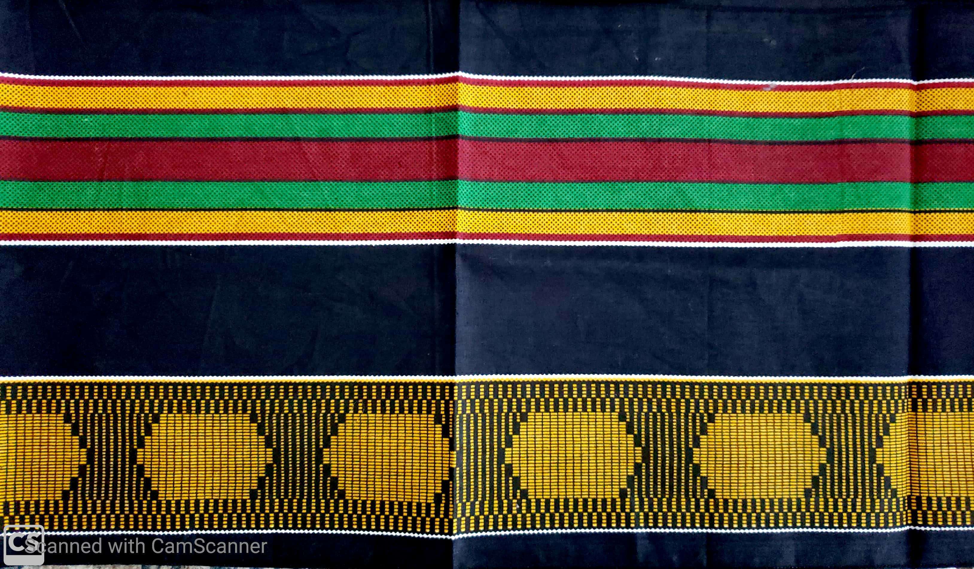 Head Scarf / Shawl - Traditional Kente Print