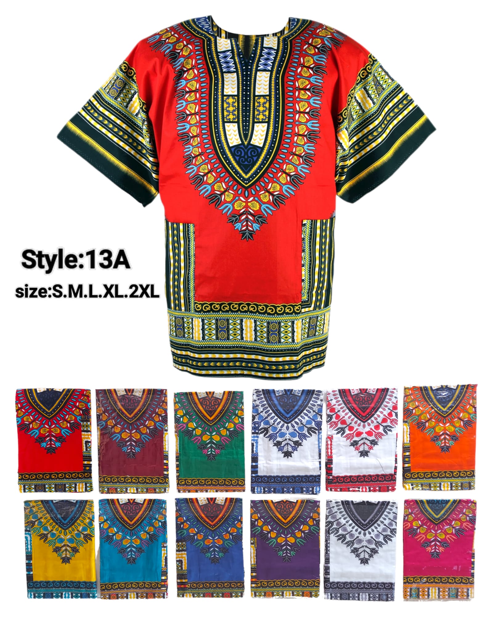 Dashiki Tunic - Unisex