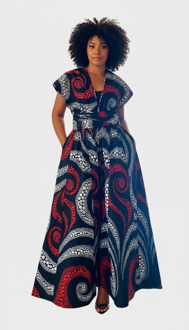 Infinity Palazzo / Romper / Jumpsuit - 901