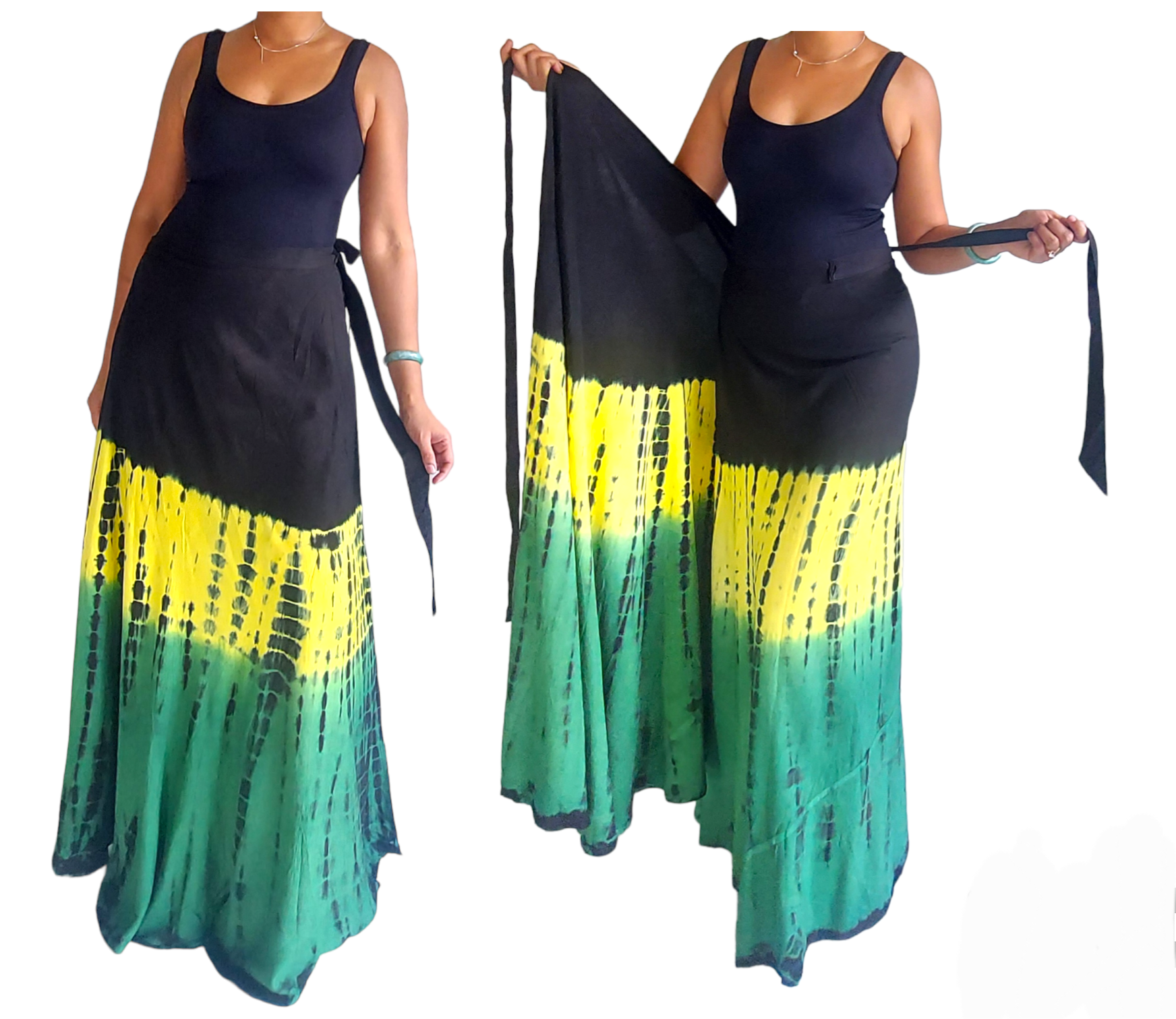 785-  Wrap Skirt /Jamaica