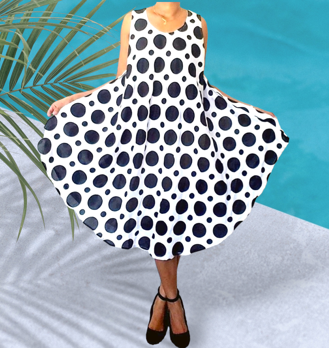 Polkadot Umbrella Dress