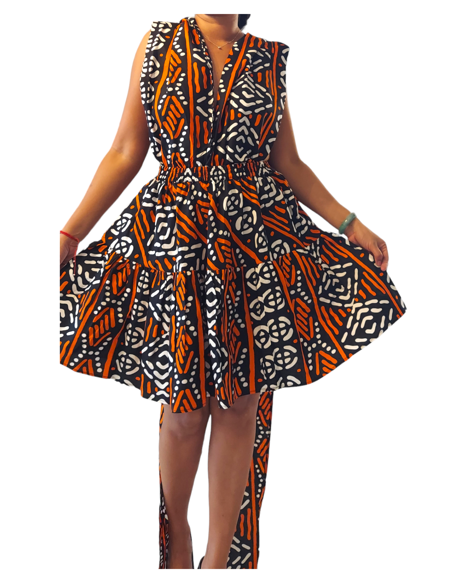 Infinity Short Dress - 902 Tribal