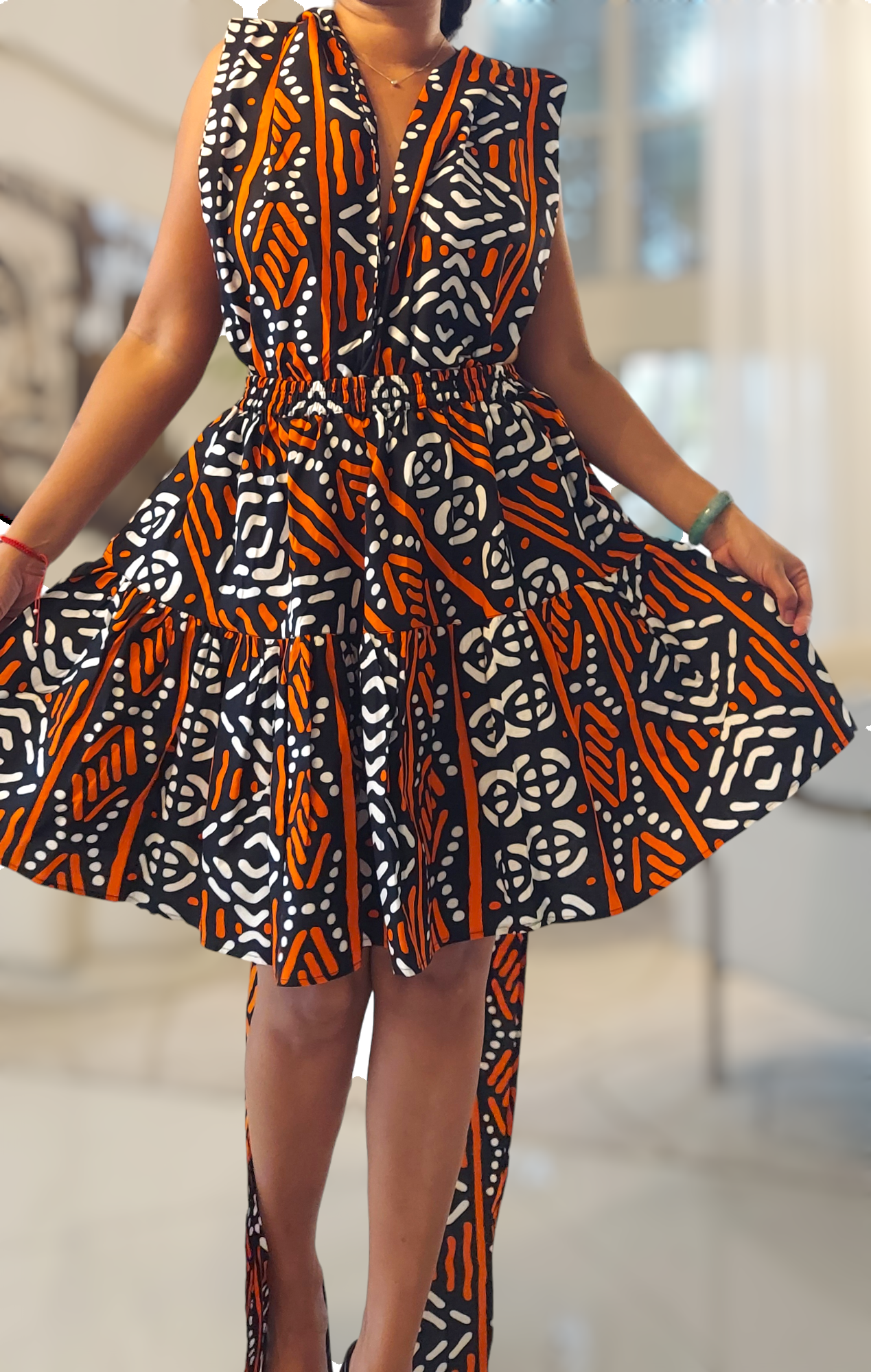 Infinity Short Dress - 902 Tribal