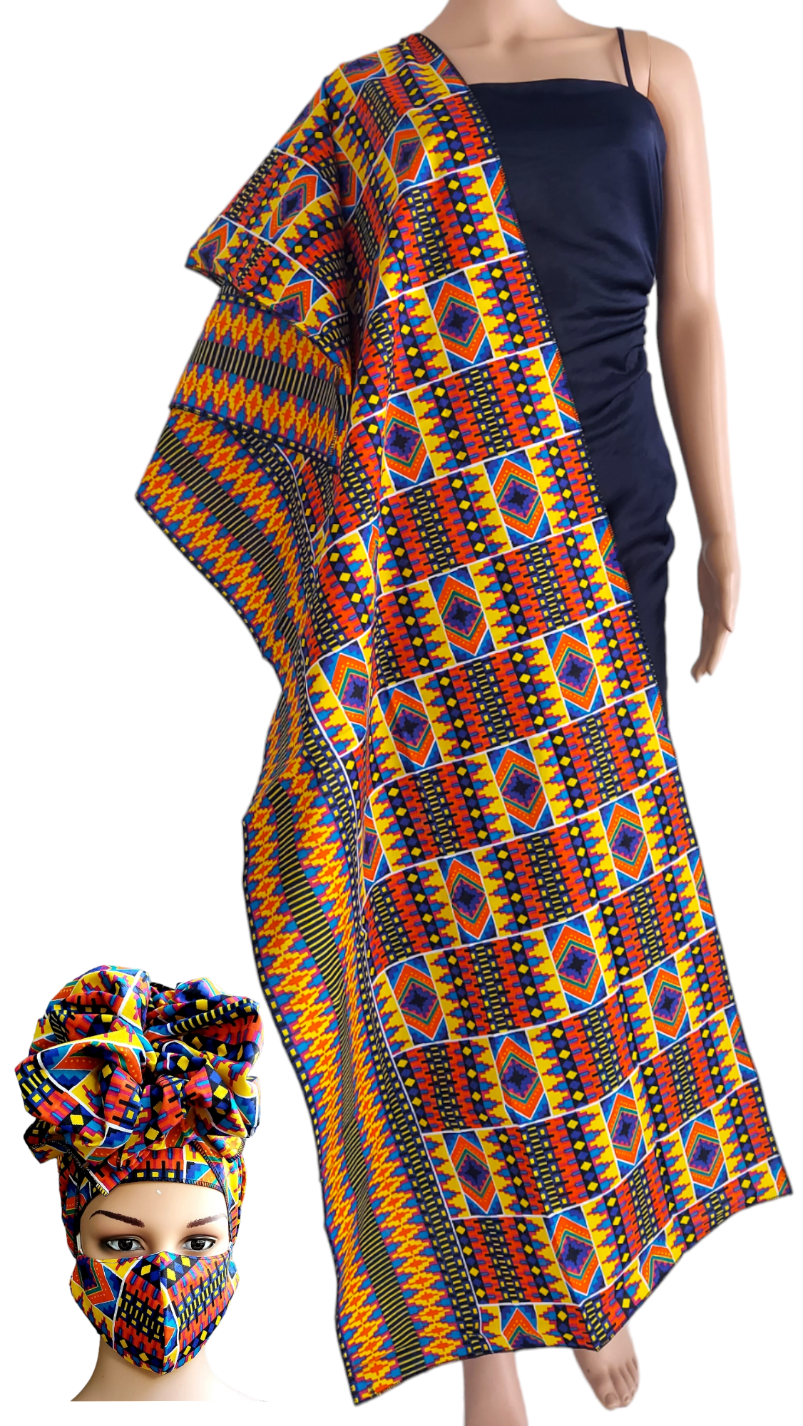 Scarf Headwrap/ African  Print