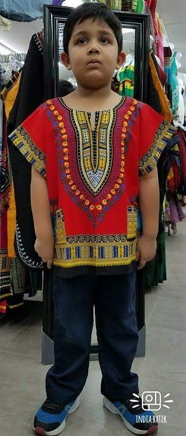 Kids Dashiki Tunic- Unisex