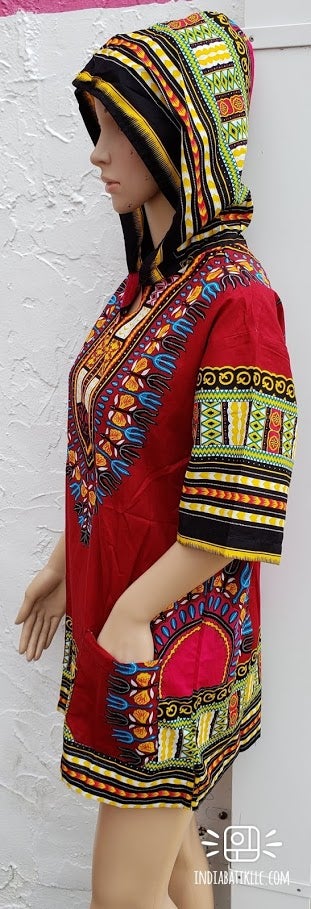 HOODIE DASHIKI TOP