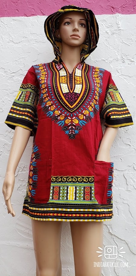 HOODIE DASHIKI TOP