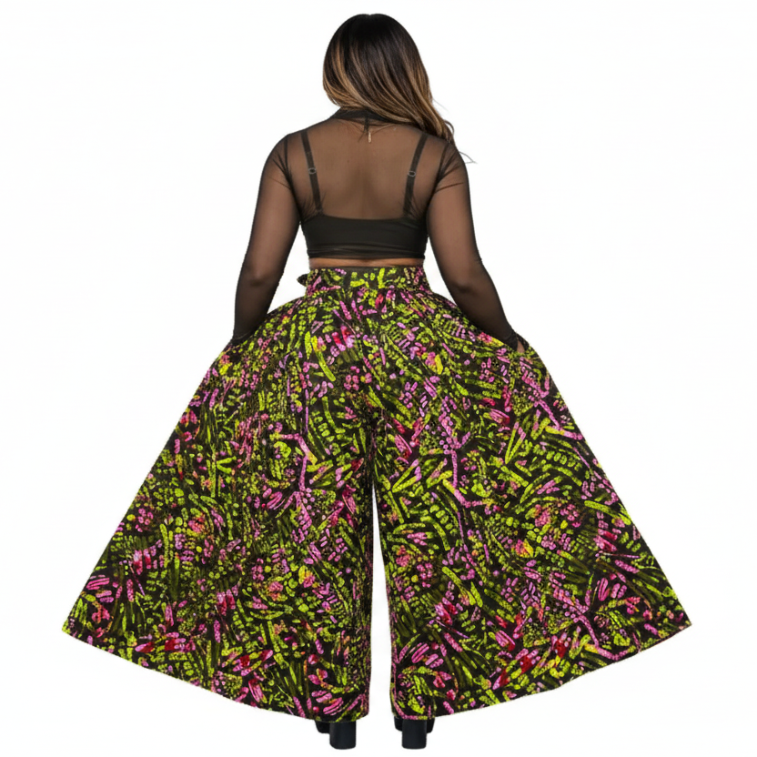 Long Palazzo  Multi Tone - 701