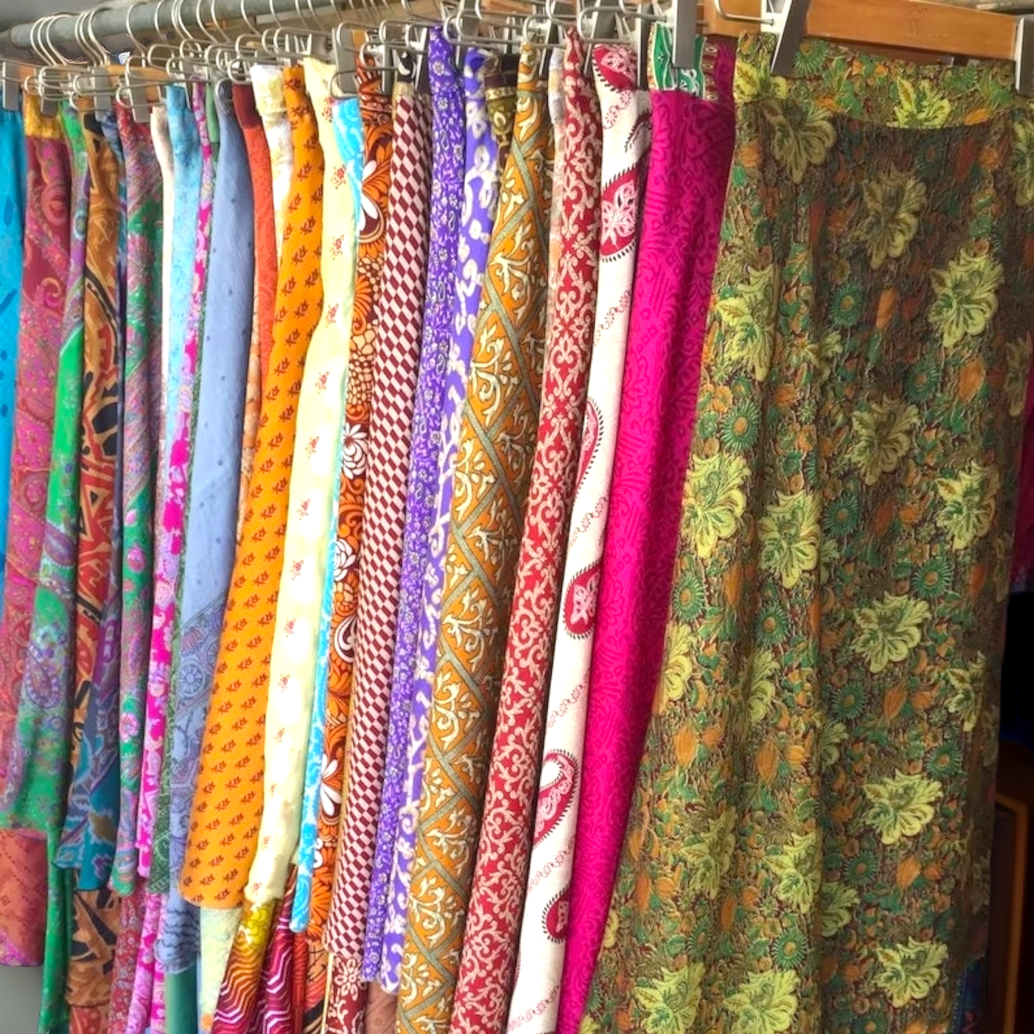 Sari Wrap Skirt / One of a Kind