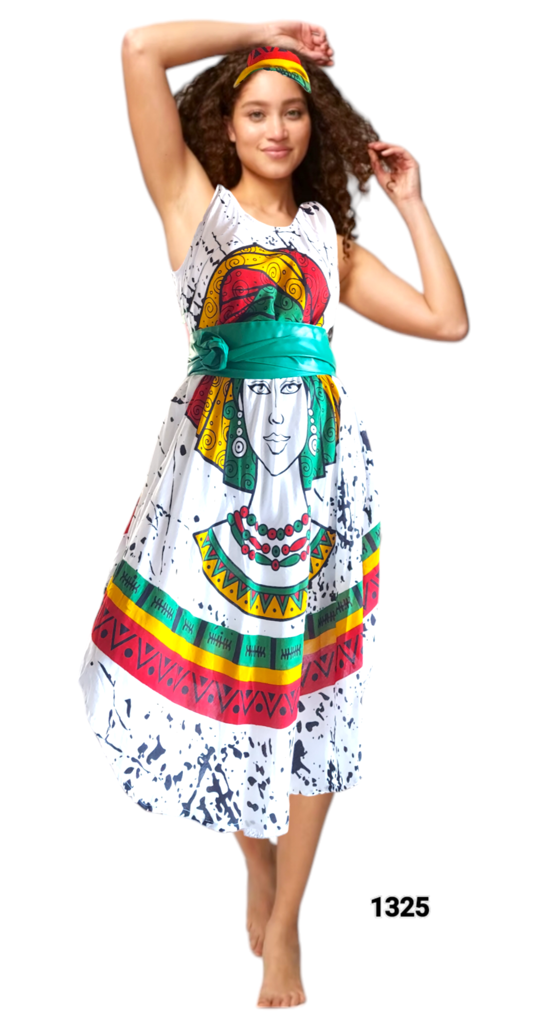 Umbrella Dress/Ethnic Sun Dress 1324