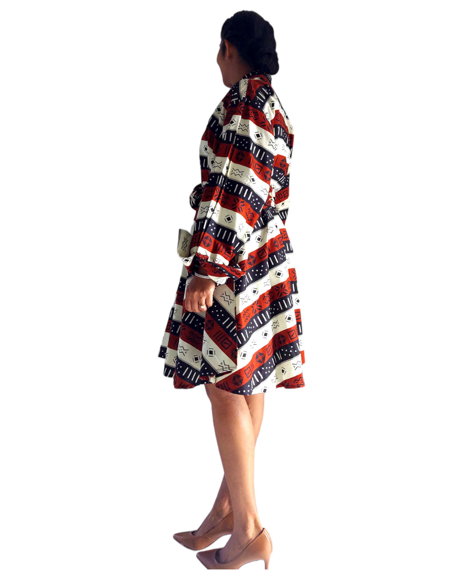 243- Cotton Swing Dress / Top -Tribal