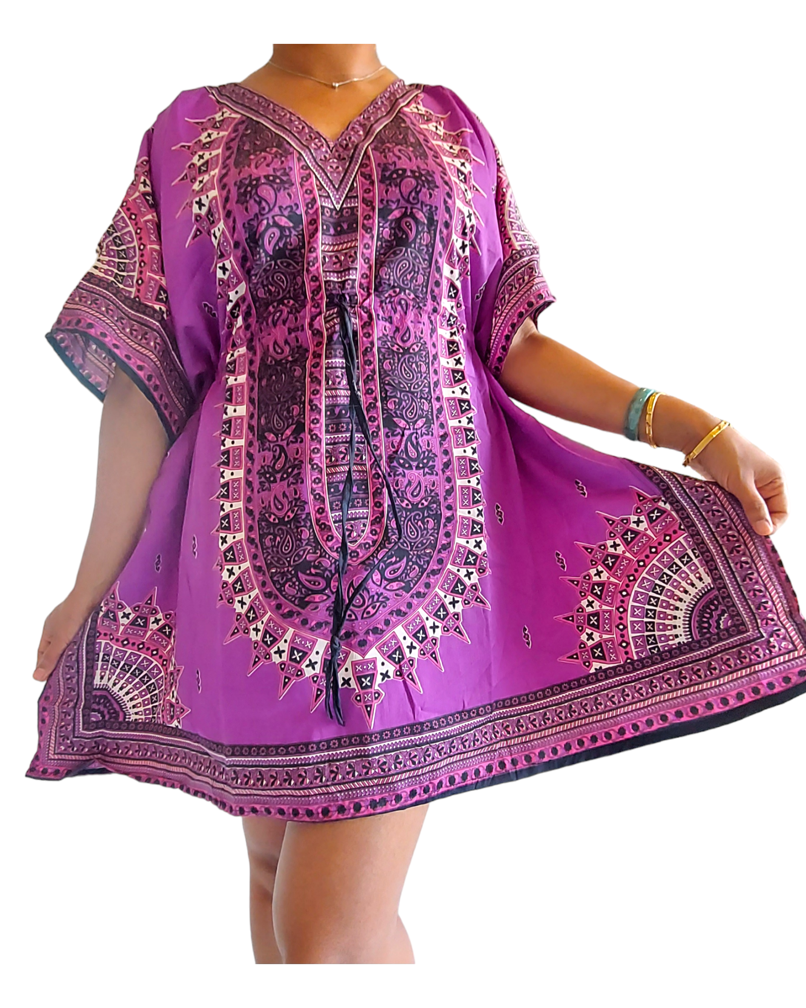 1127C- Kaftan Top/ Short Dress / Pack of 5