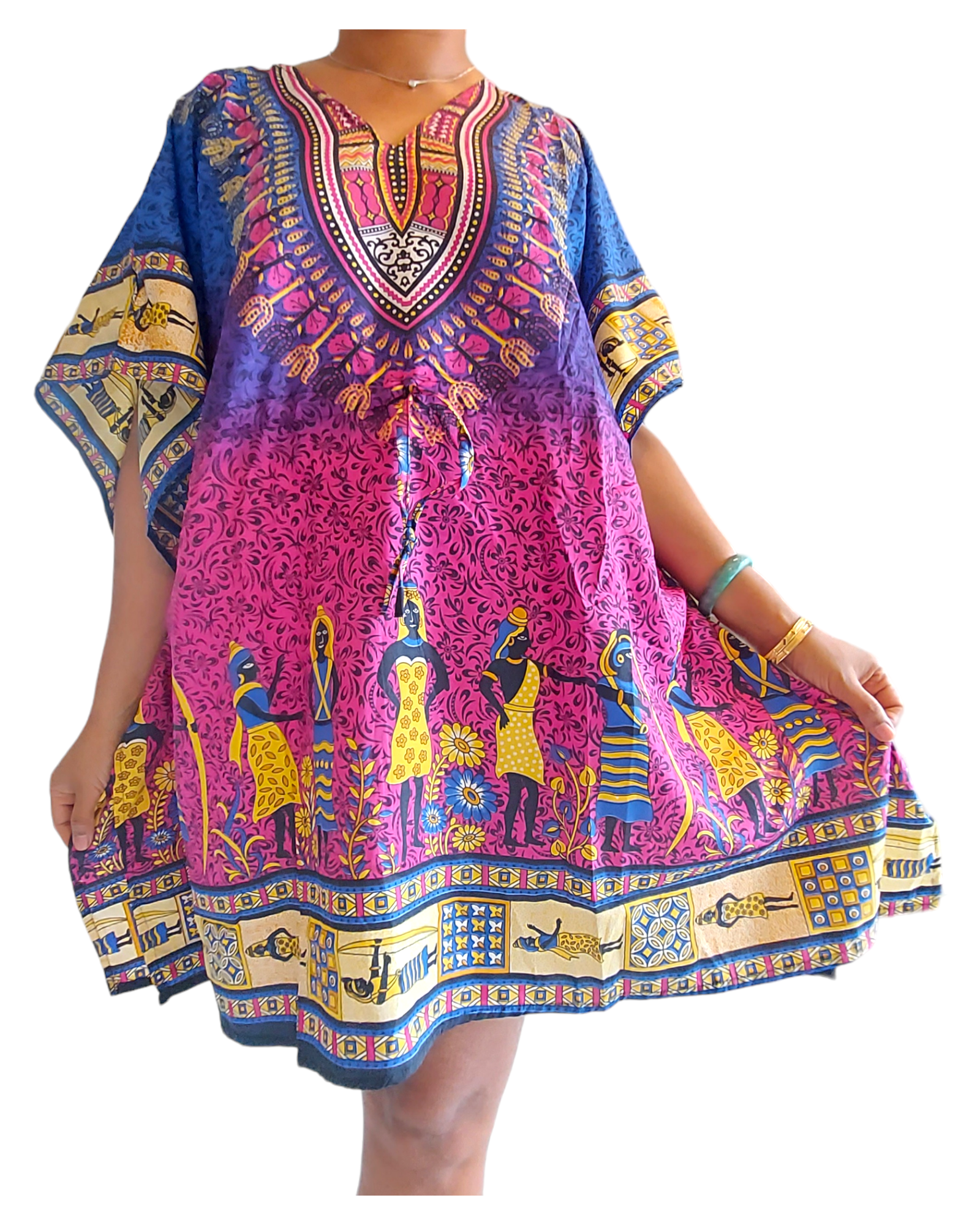 1127E- Kaftan Top/ Short Dress / Pack of 5