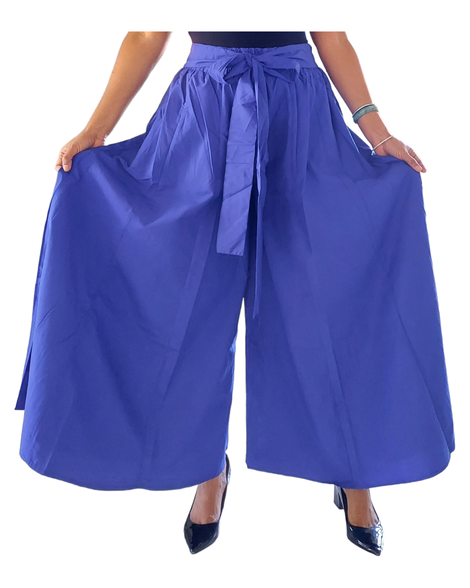 301-Women Solid Palazzo Pant