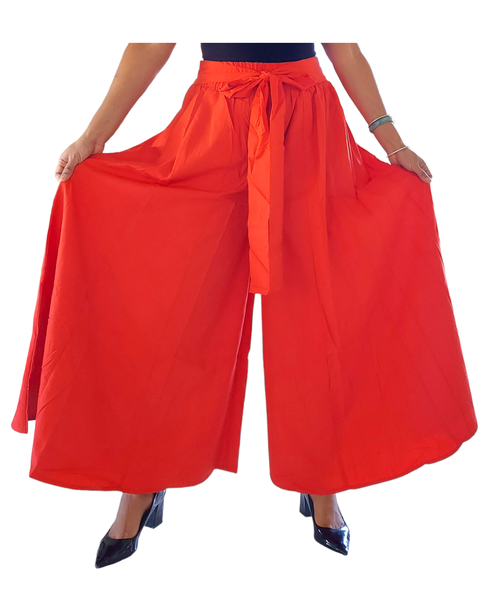 301-Women Solid Palazzo Pant