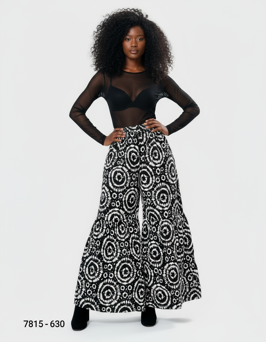 7815 Tiered Palazzo Pant