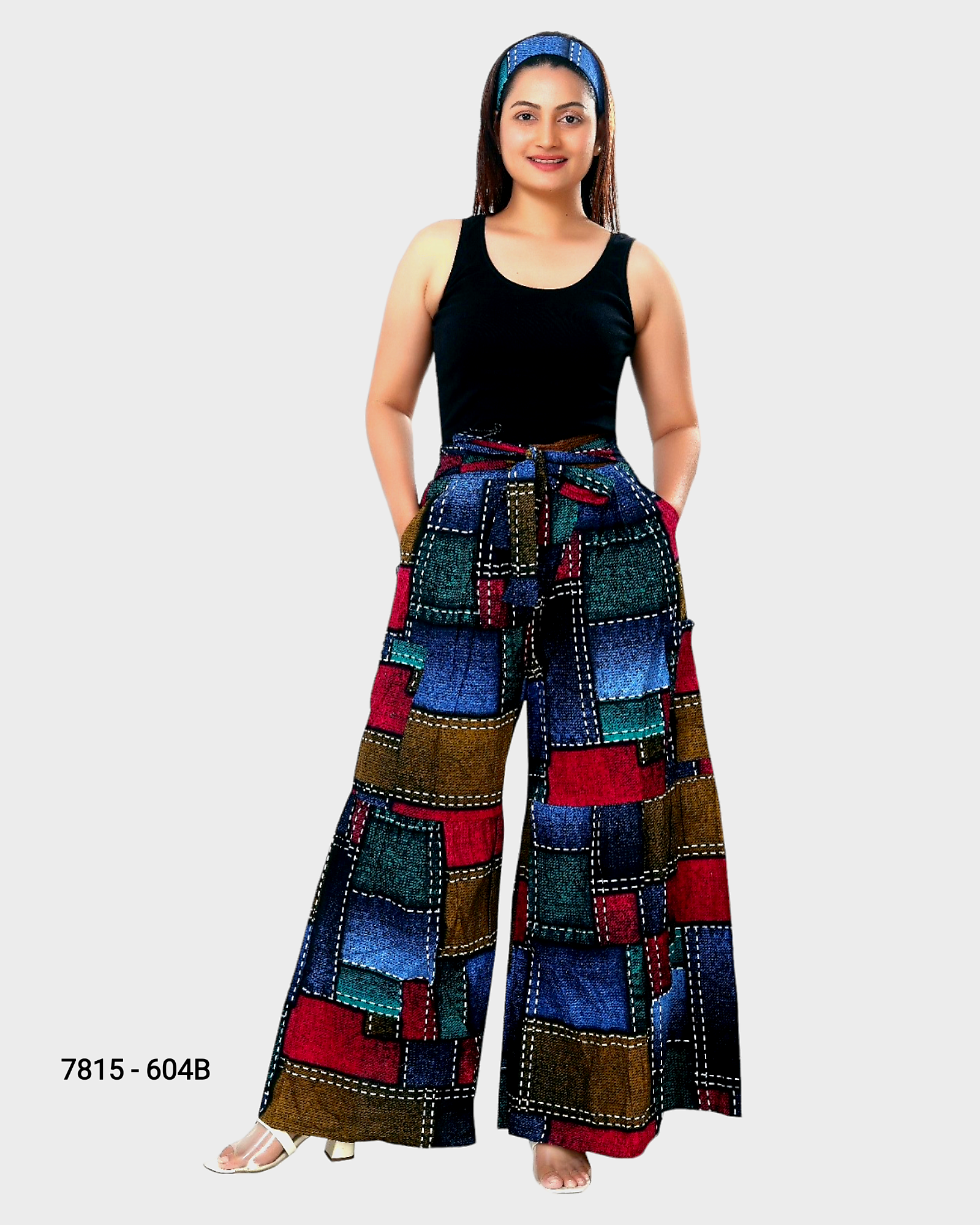 7815 Tiered Palazzo Pant