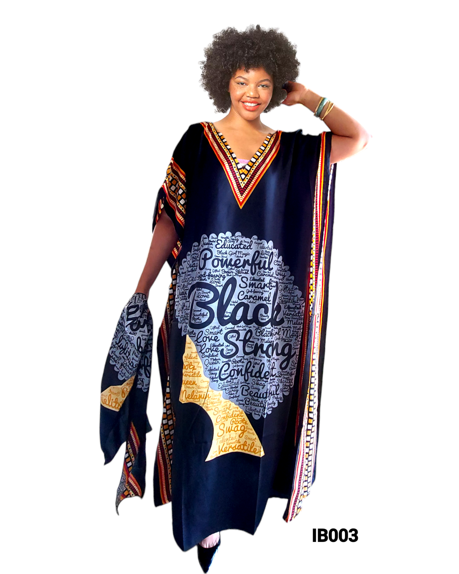 IB003 kaftan Dress