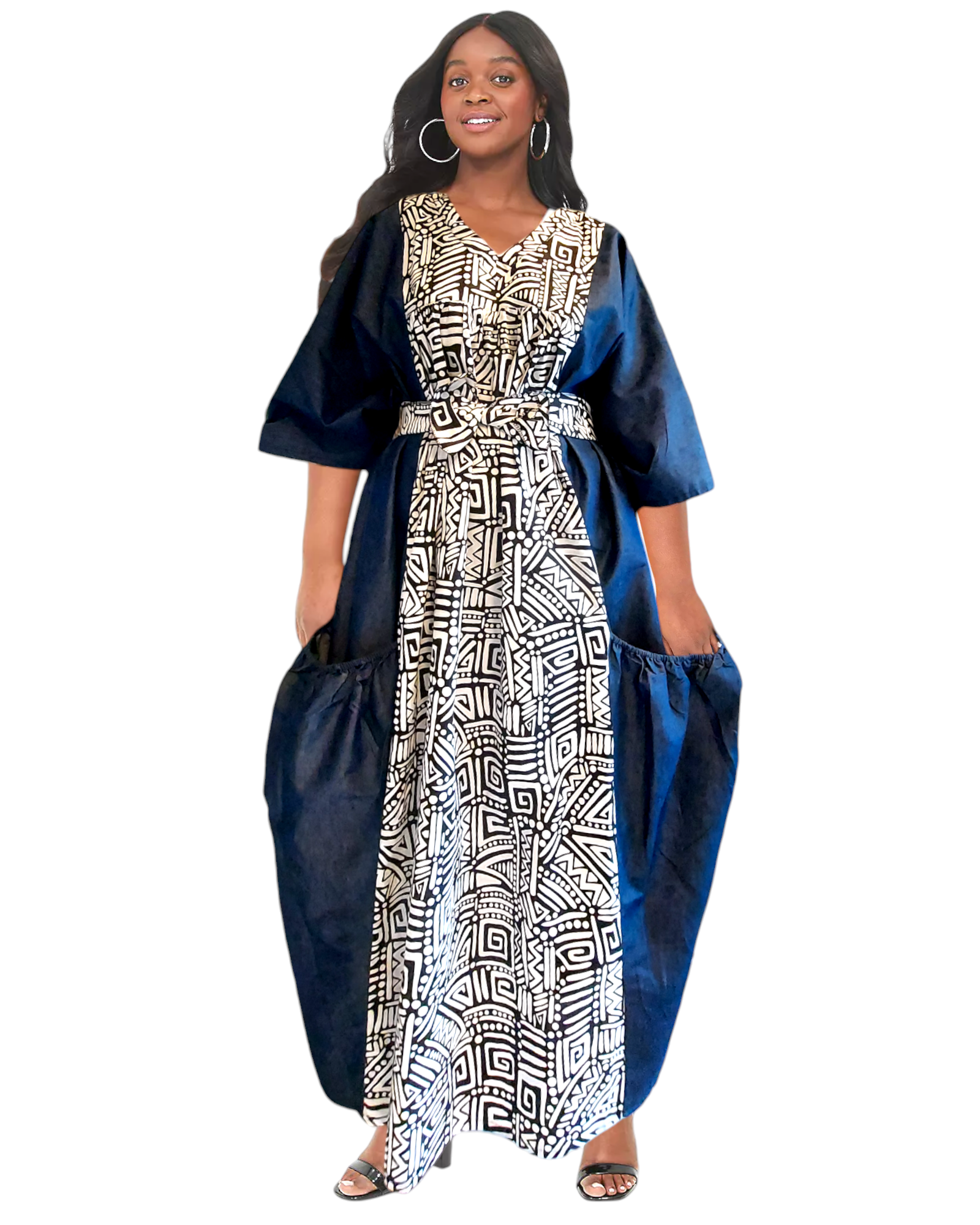 Kaftan Bubu Maxi Dress - 7650D