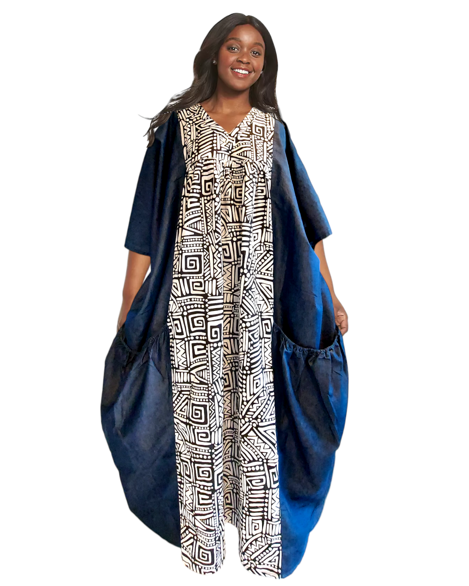 Kaftan Bubu Maxi Dress - 7650D