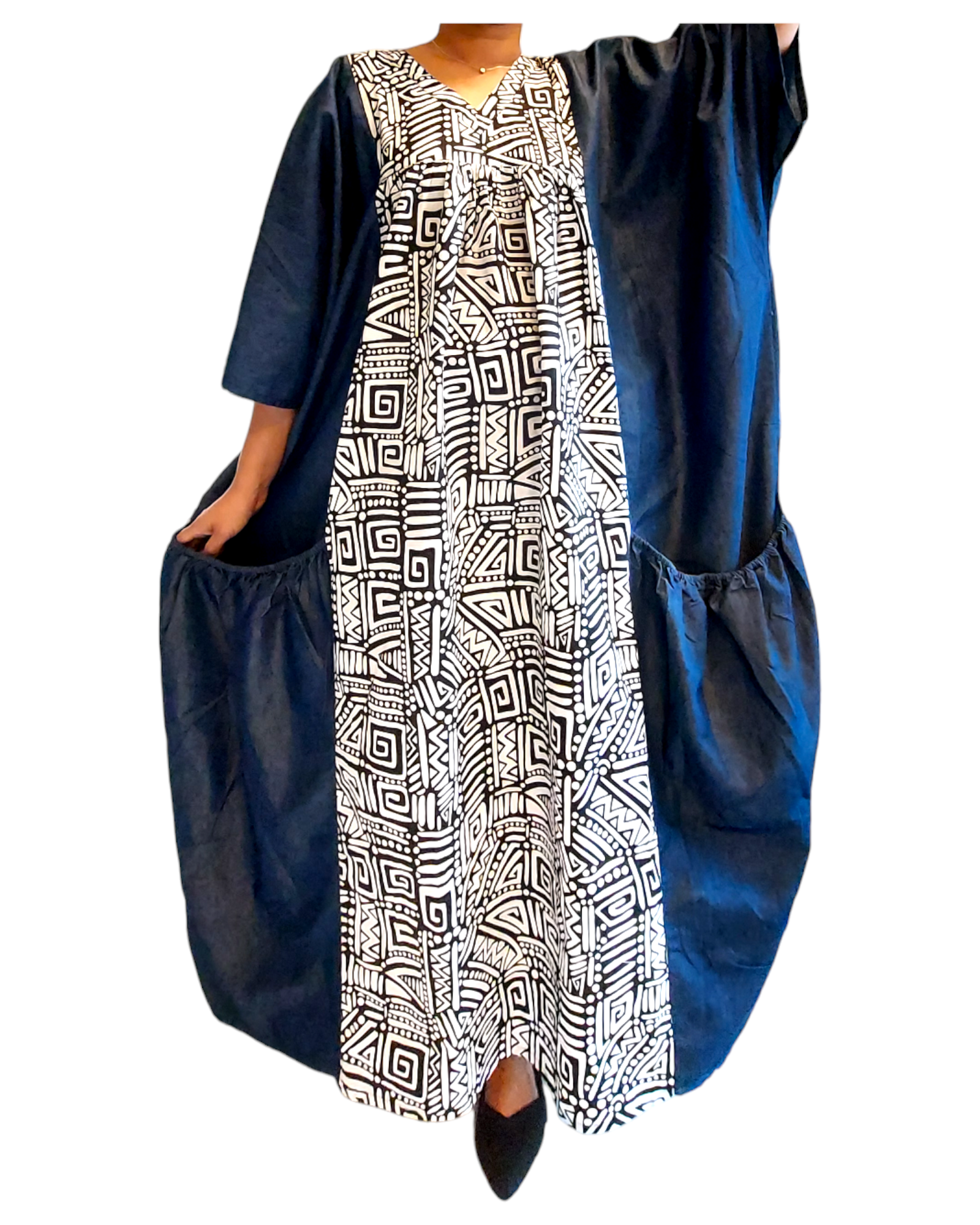 Kaftan Bubu Maxi Dress - 7650D