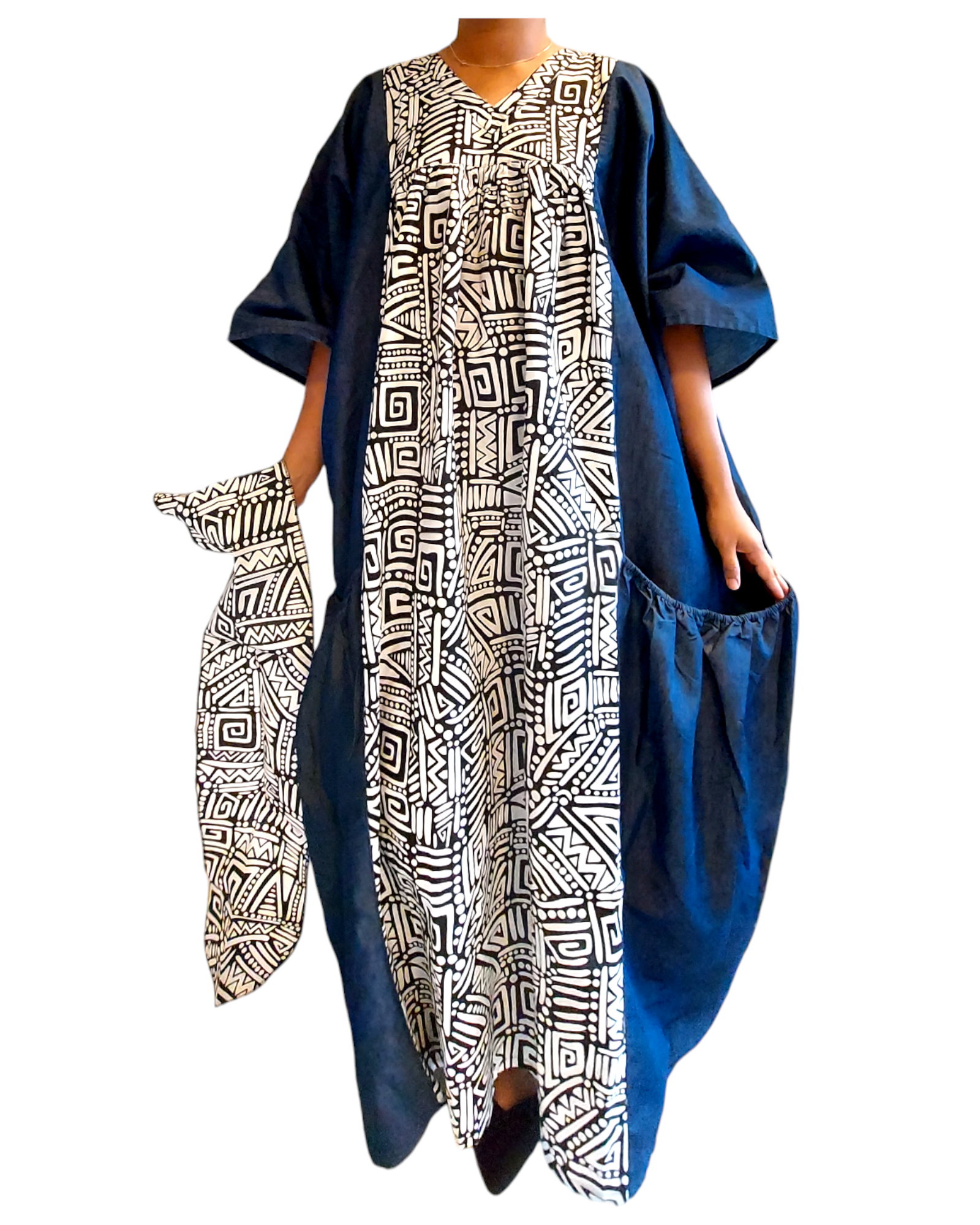 Kaftan Bubu Maxi Dress - 7650D