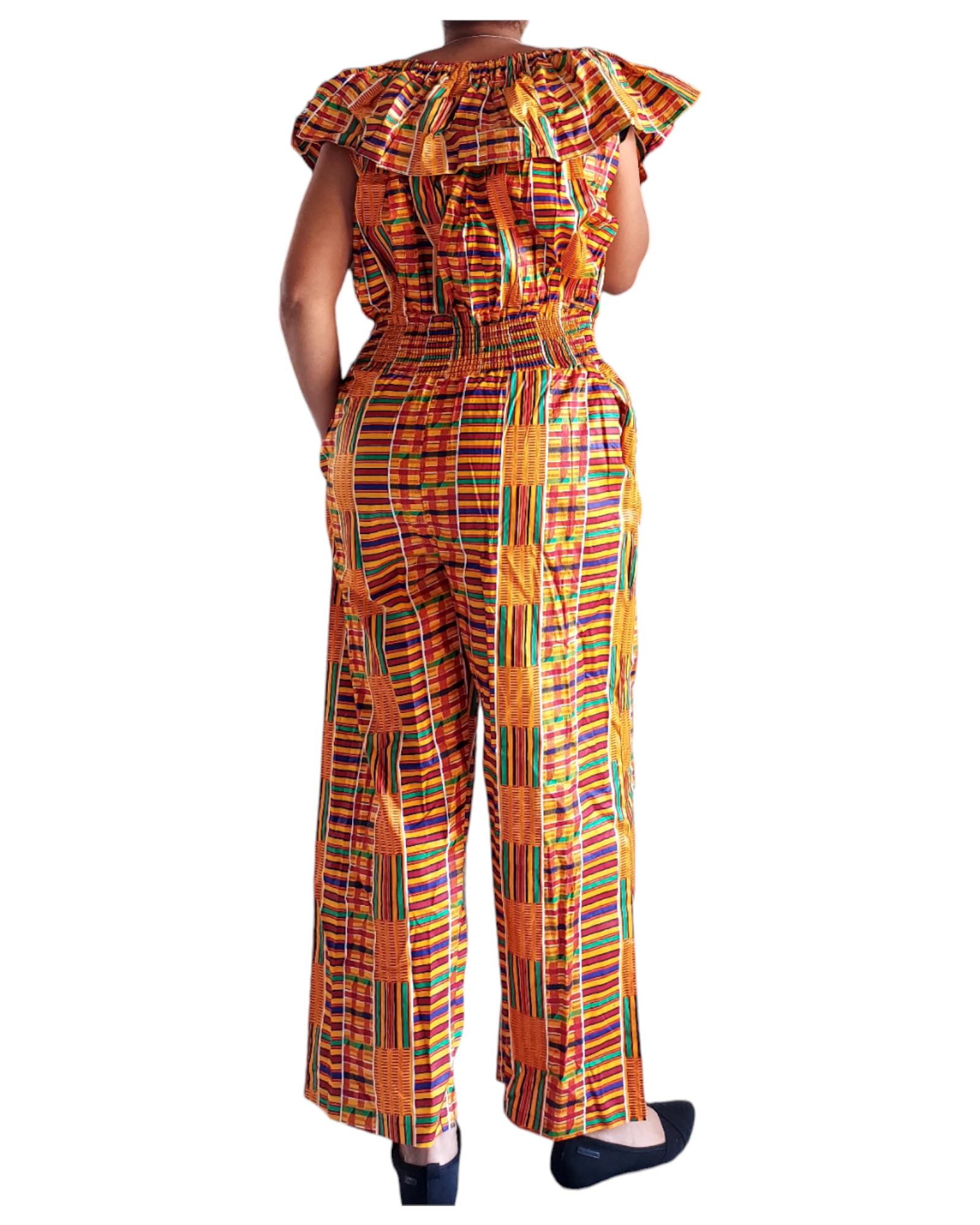 317- Women Kente Romper