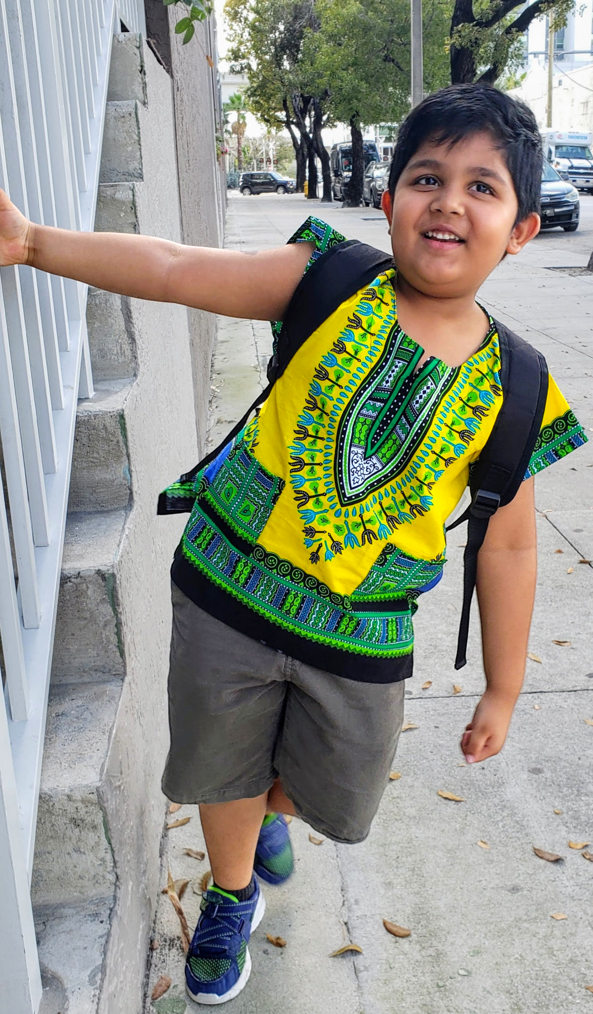 KIDS UNISEX DASHIKI TOP