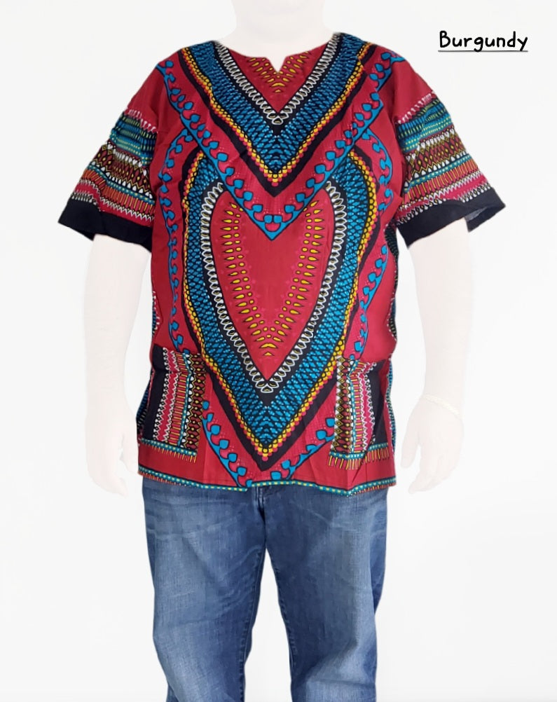 Unisex Heart Dashik Tunic