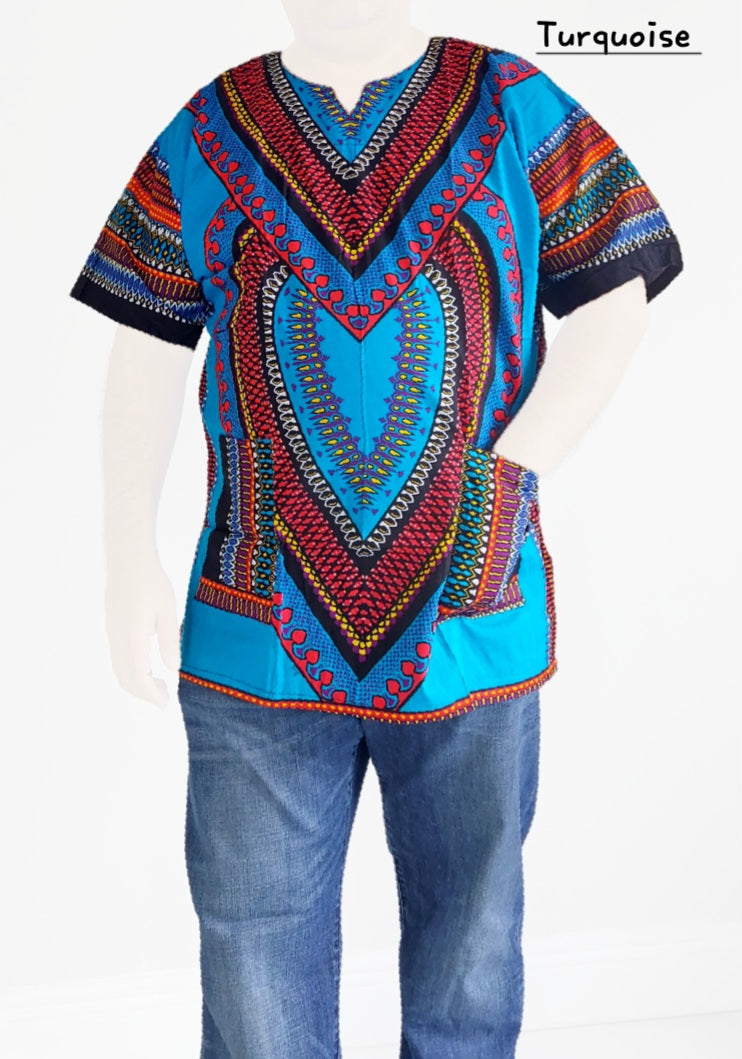 Unisex Heart Dashik Tunic