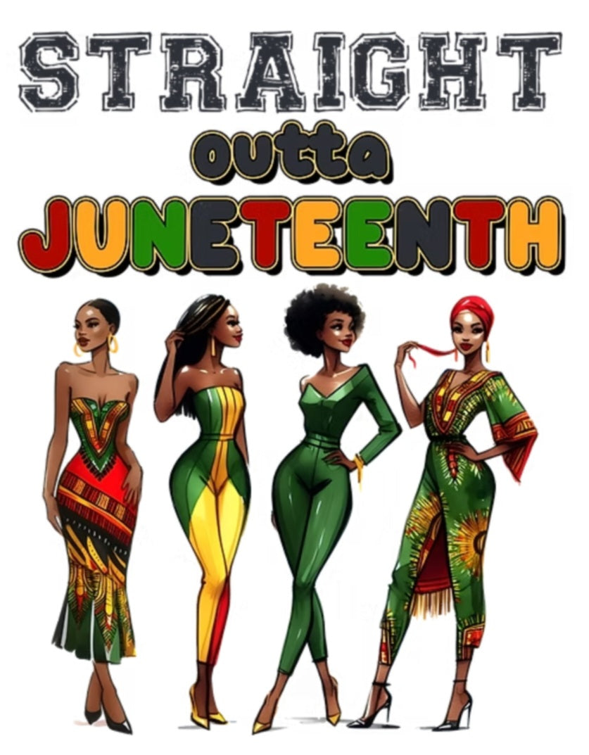 Juneteenth Unisex T-Shirt White