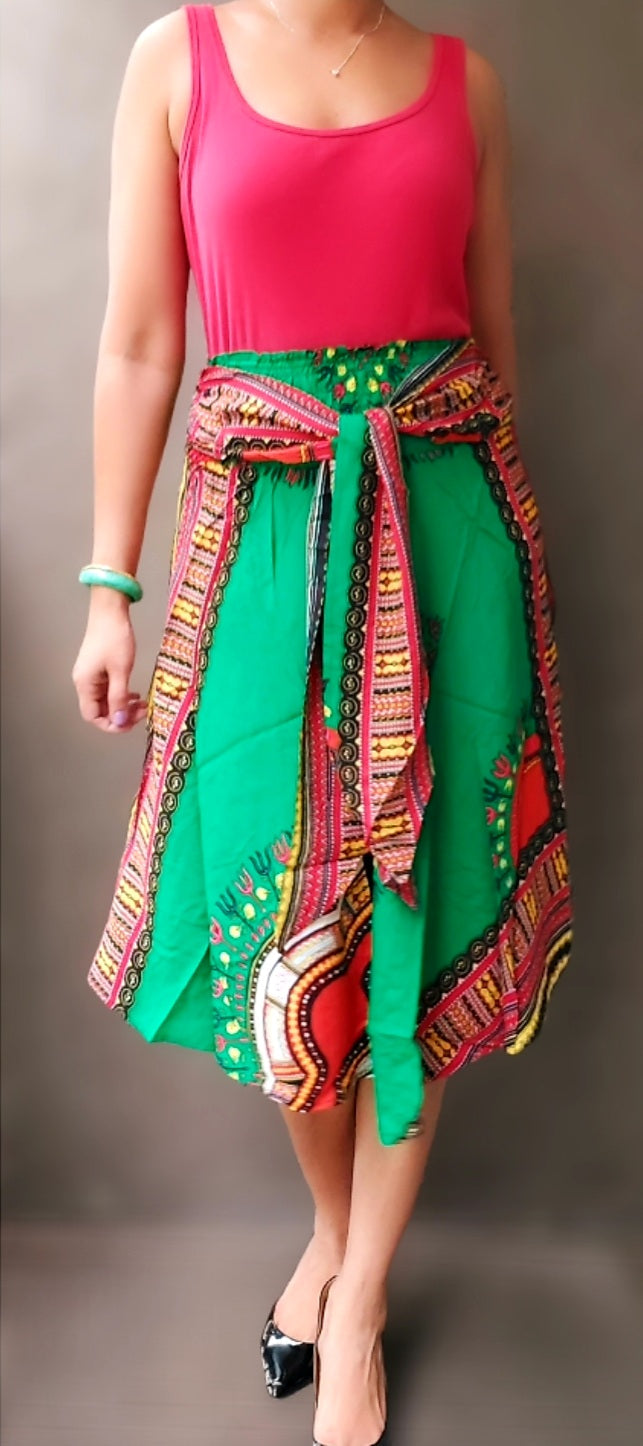 Dashiki skirt / tube dress