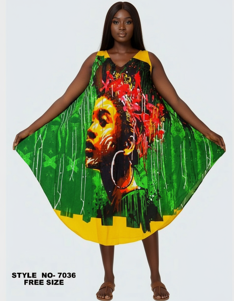 7036 Umbrella Dress/Ethnic Sun Dress