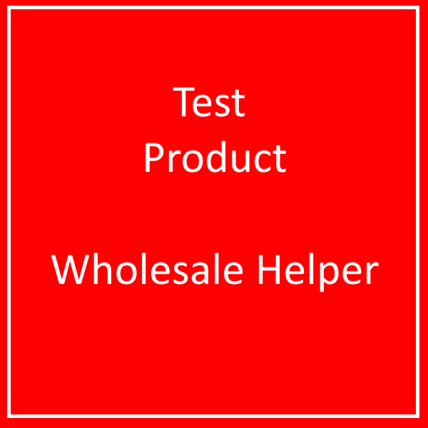 WPD Test Product - ( DO NOT BUY )