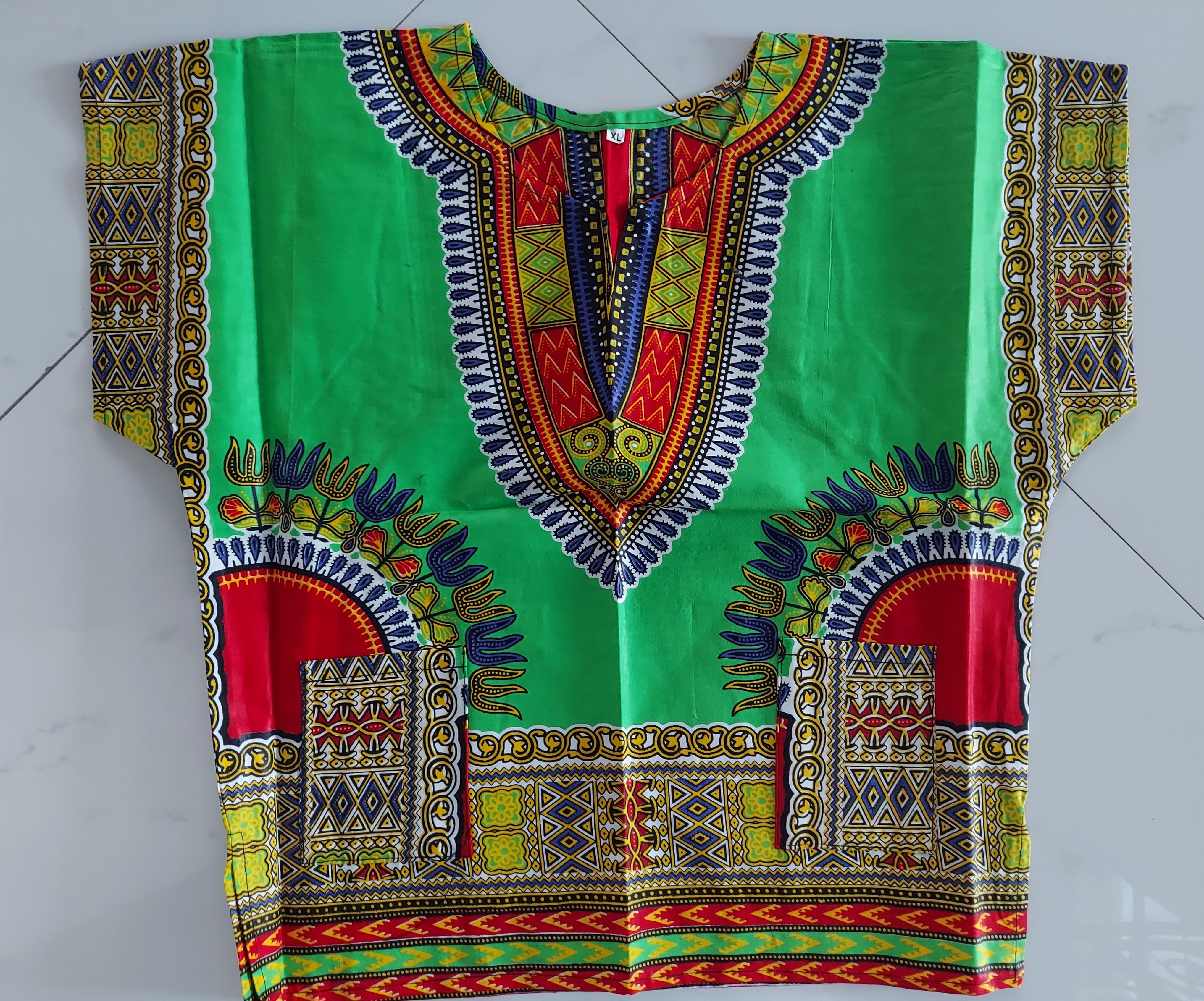Kids Dashiki Tunic Top - Unisex