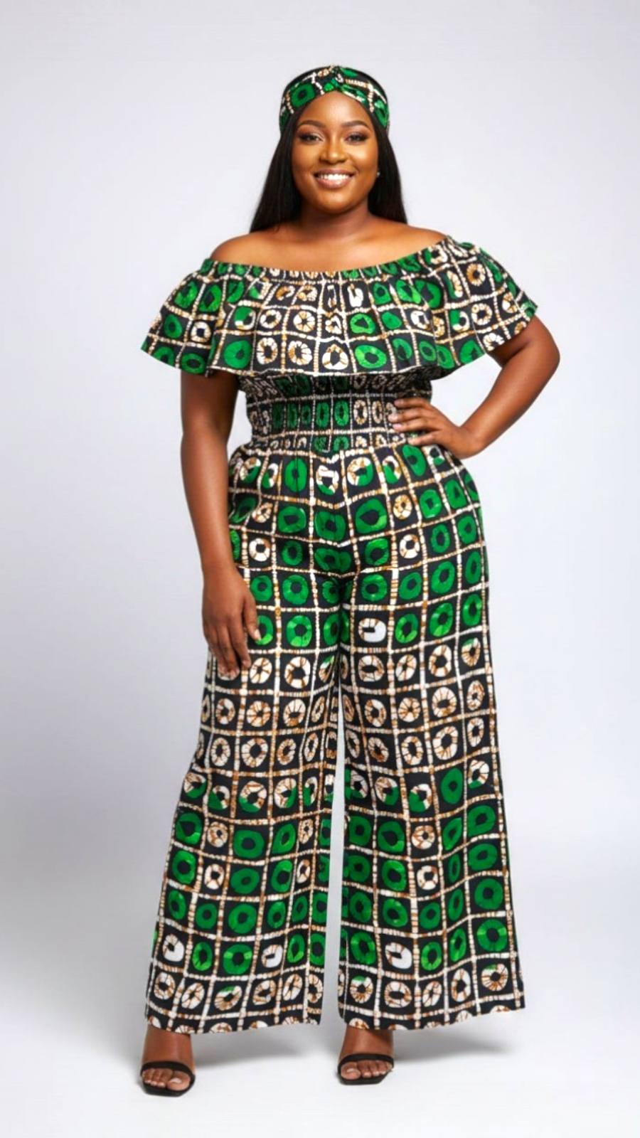 Romper / Junpsuit With Ruffle - KVZ09 G