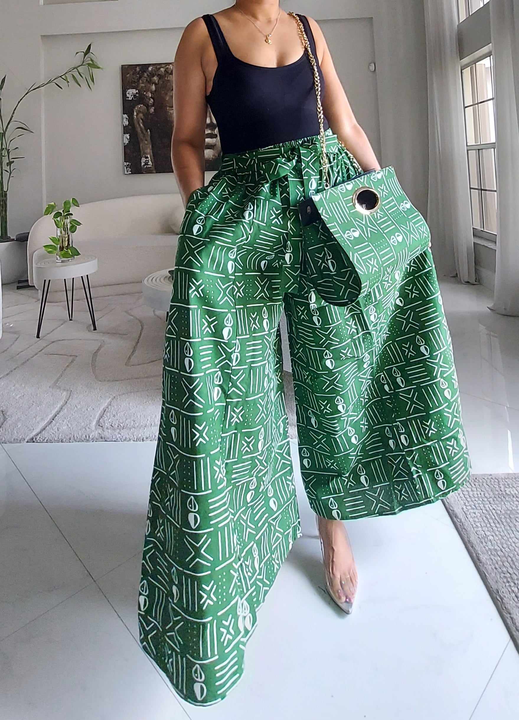 Combo palazzo Pant & Pocketbook Set  PS14 C