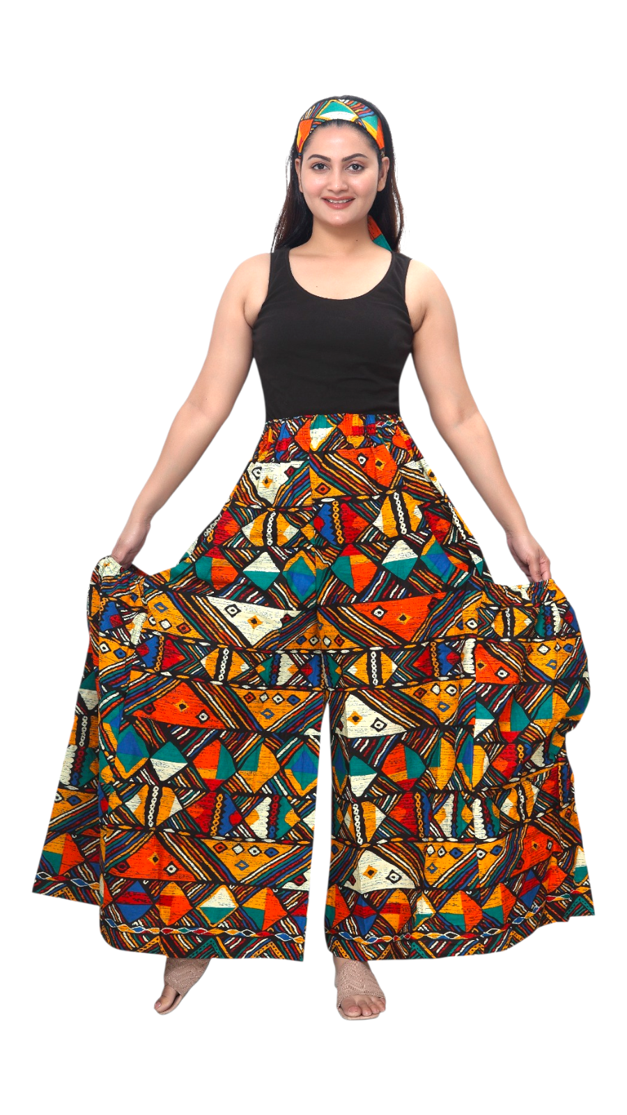 240 Big Pocket Palazzo Pant