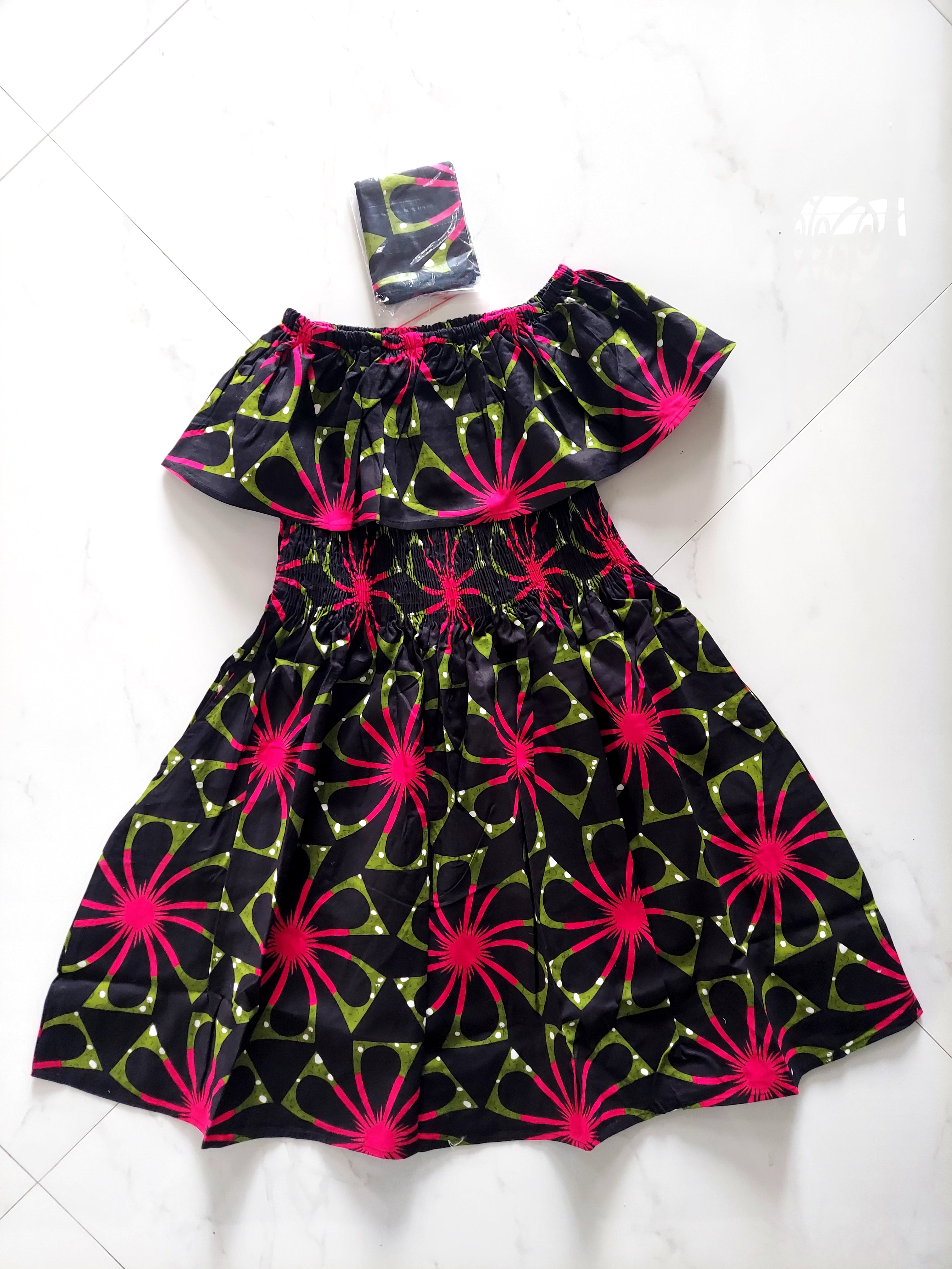 3014M- Middi  Dress - Floral Print 67