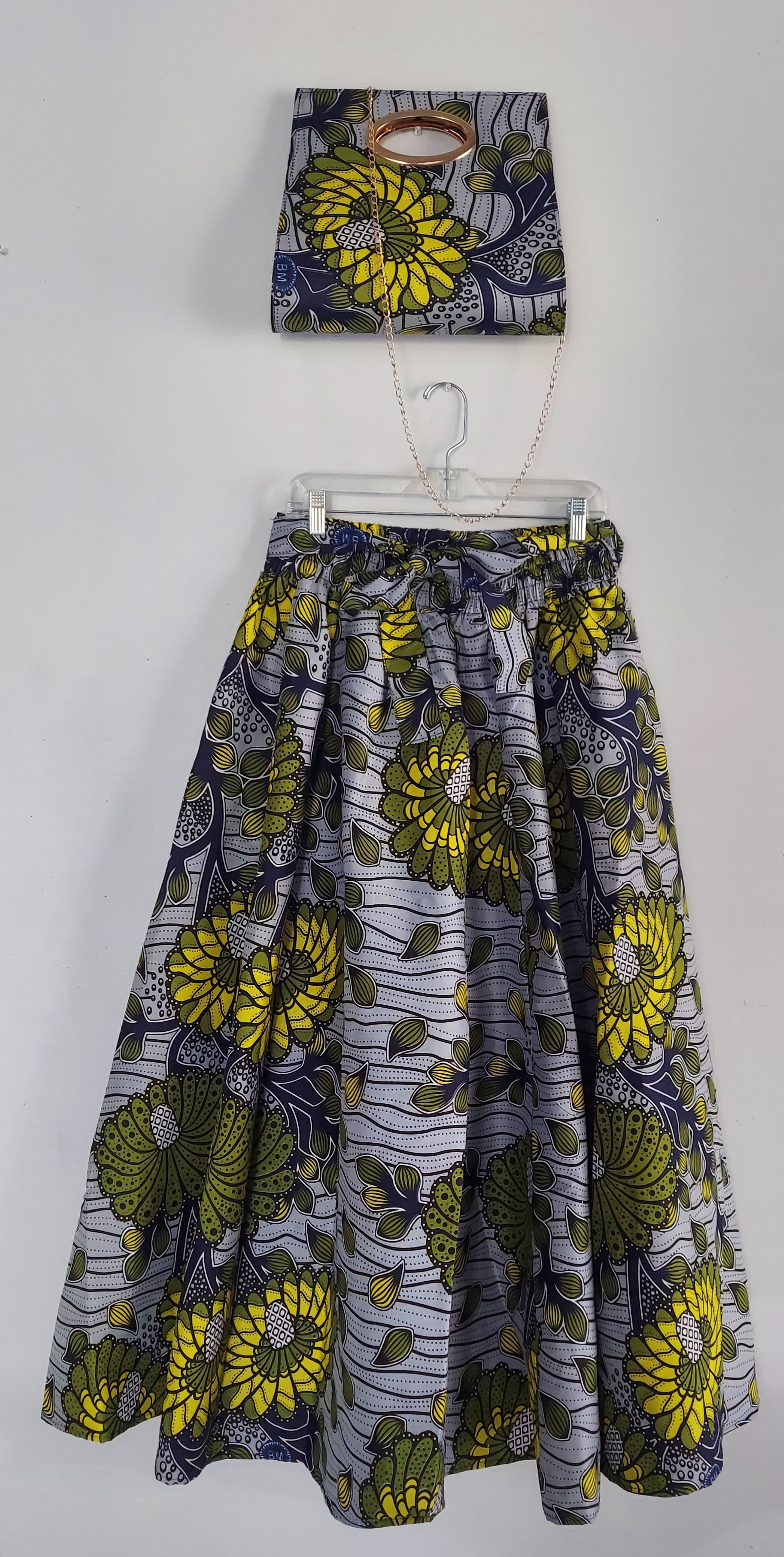 Combo Long Skirt & Pocketbook Set 2027-735
